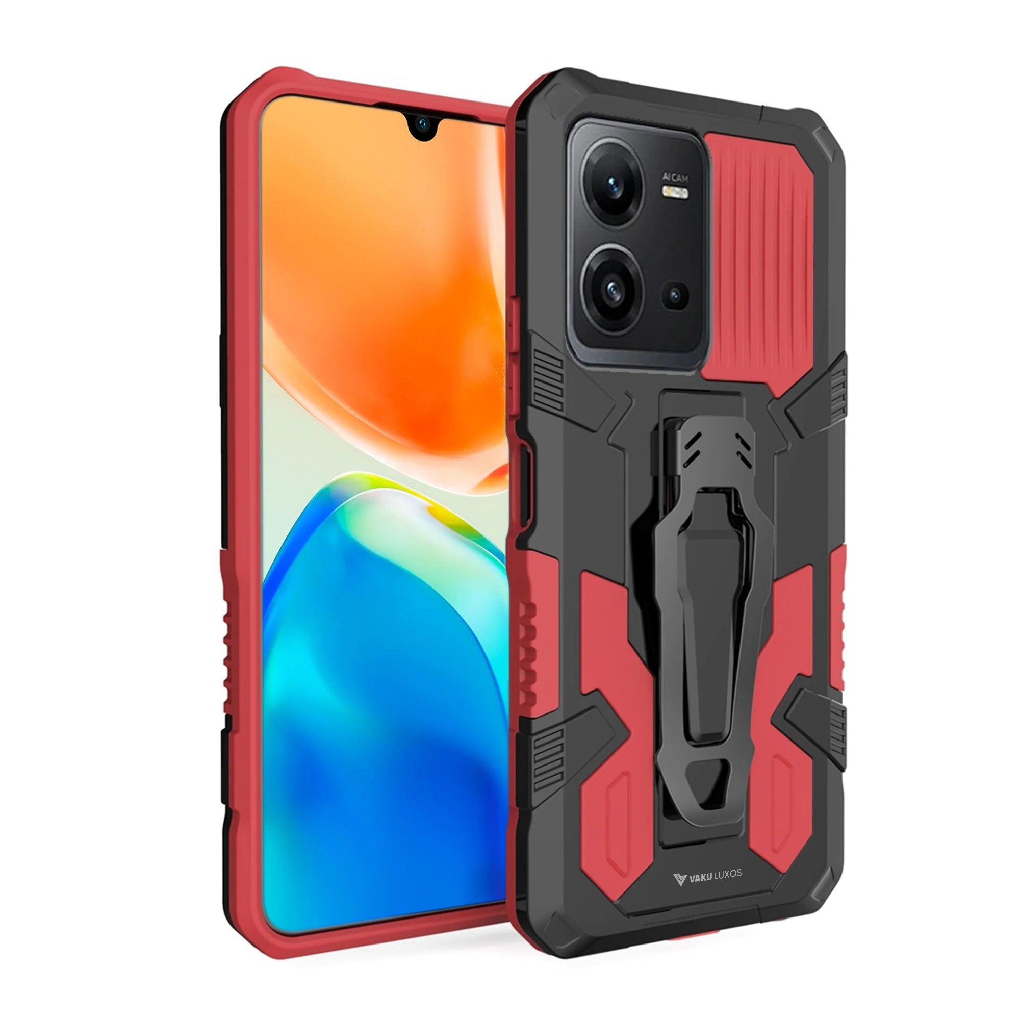 Vaku ® Vivo V25e Vanguard Military Grade Back Cover - Image 16