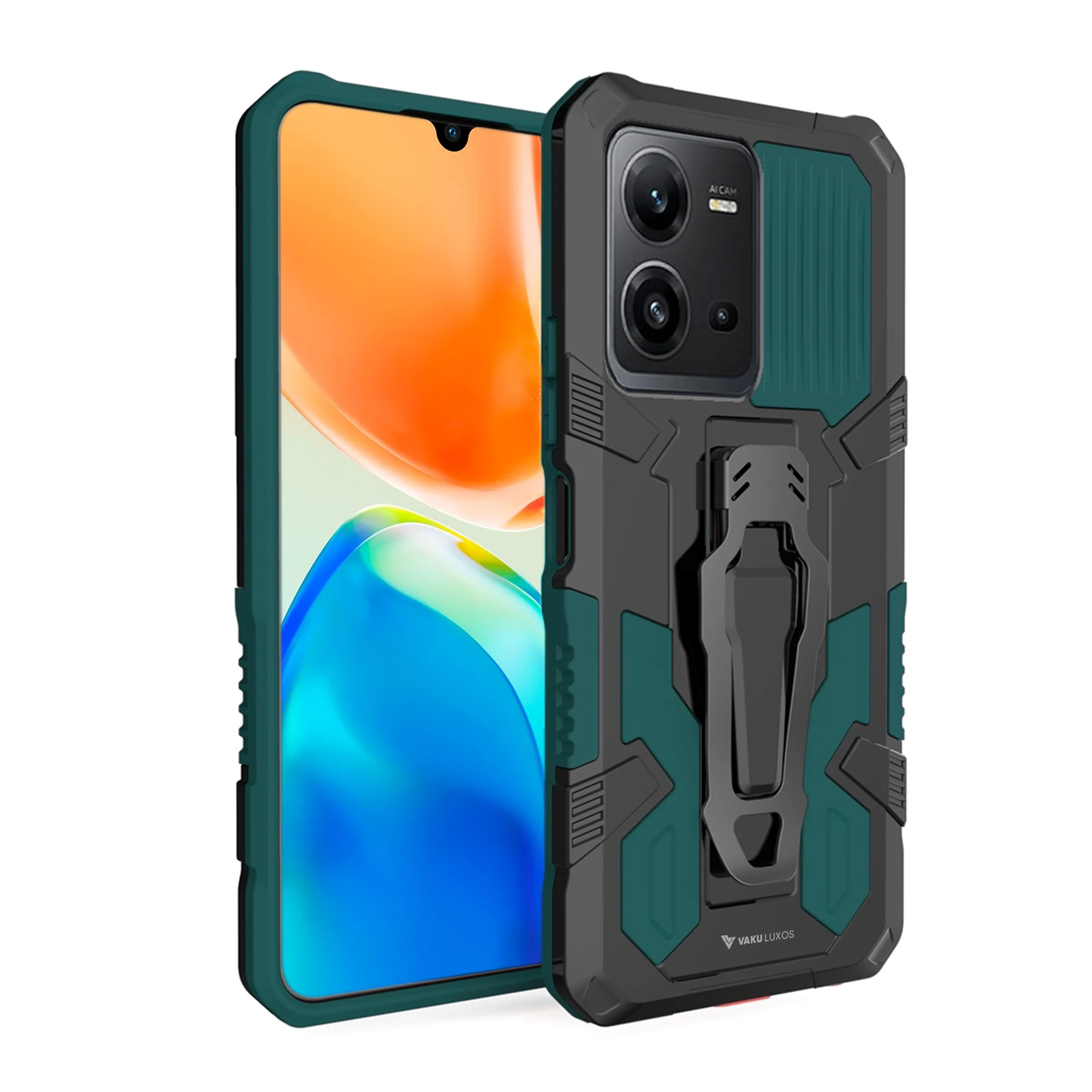 Vaku ® Vivo V25e Vanguard Military Grade Back Cover - Image 18