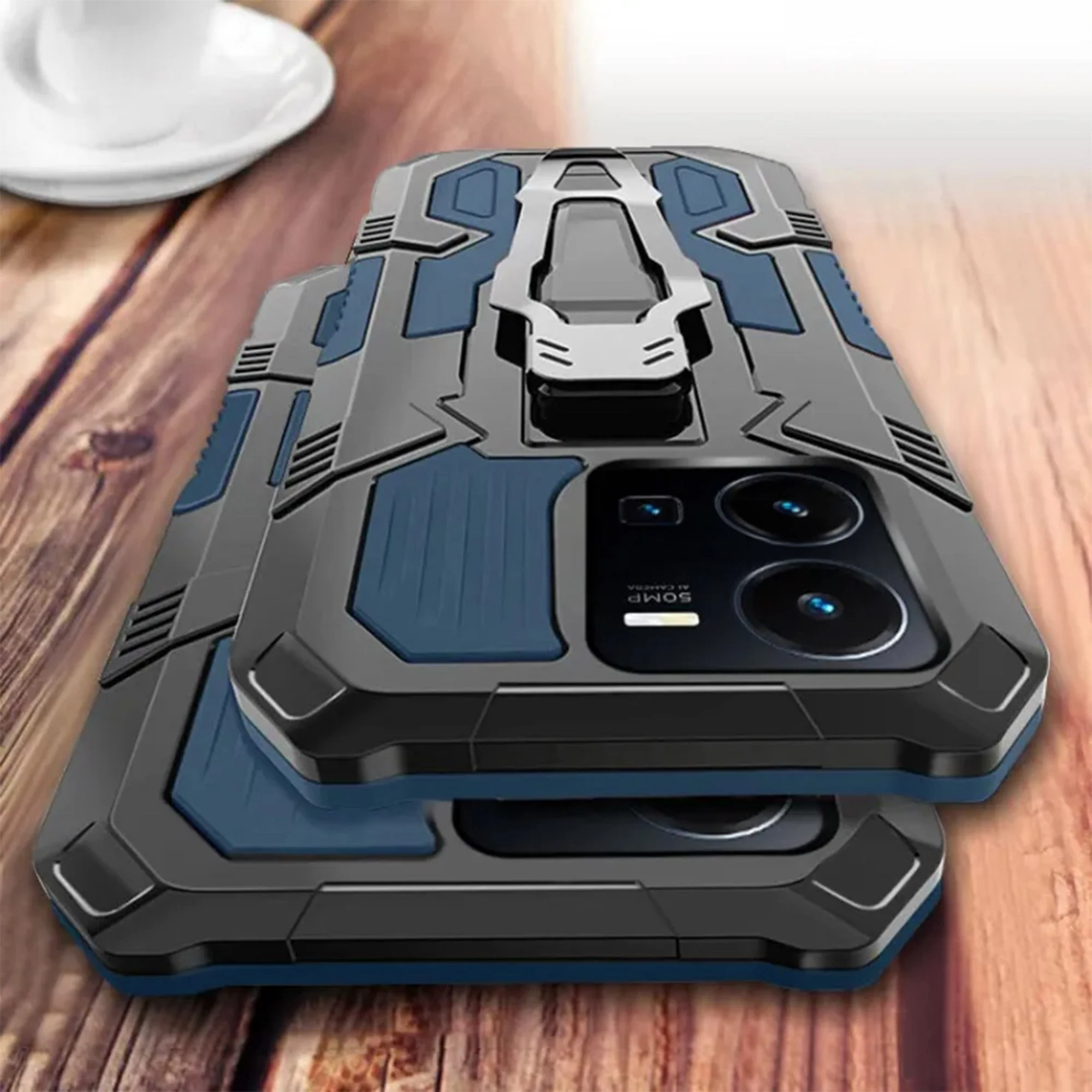 Vaku ® Vivo V25e Vanguard Military Grade Back Cover - Image 4