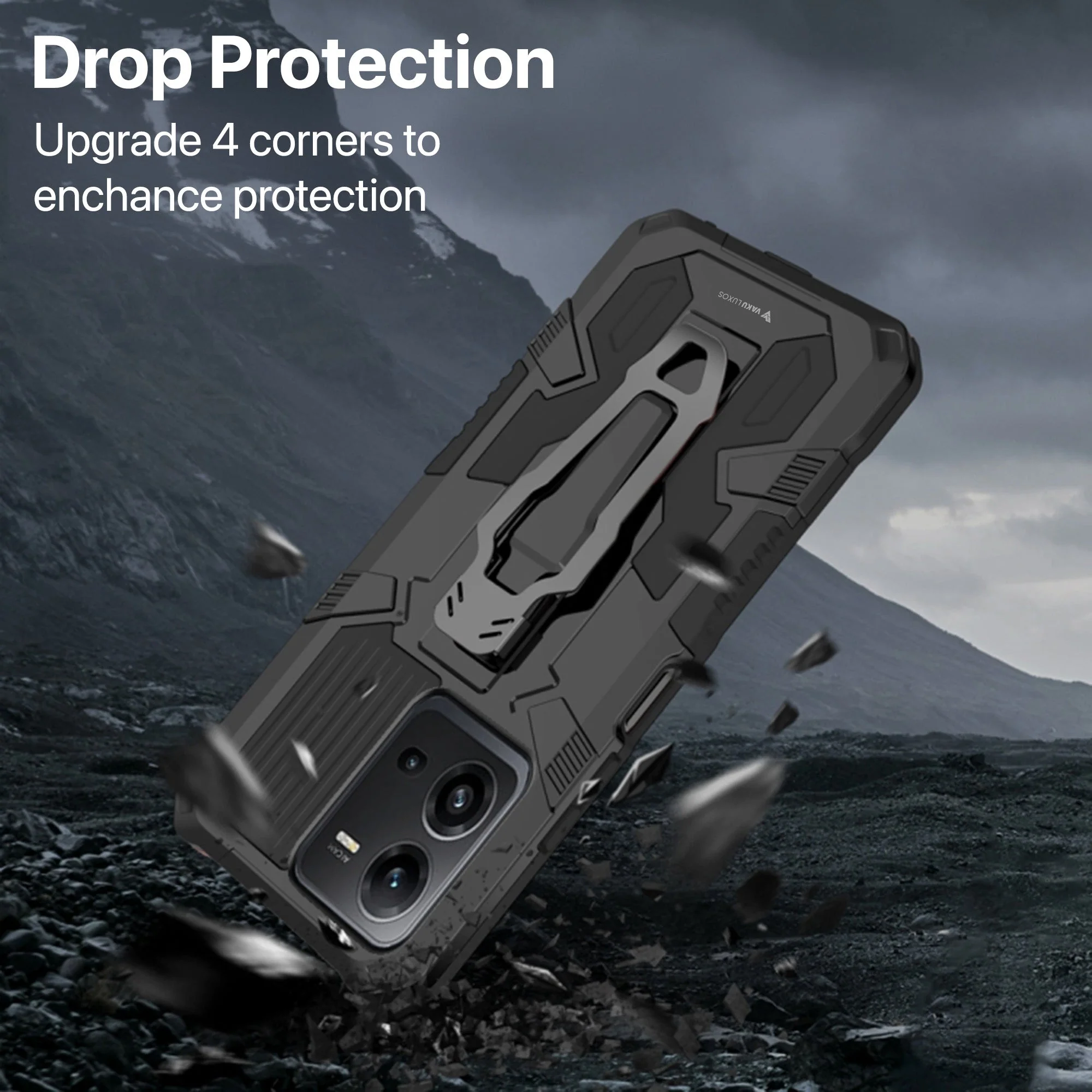 Vaku ® Vivo V25e Vanguard Military Grade Back Cover - Image 5