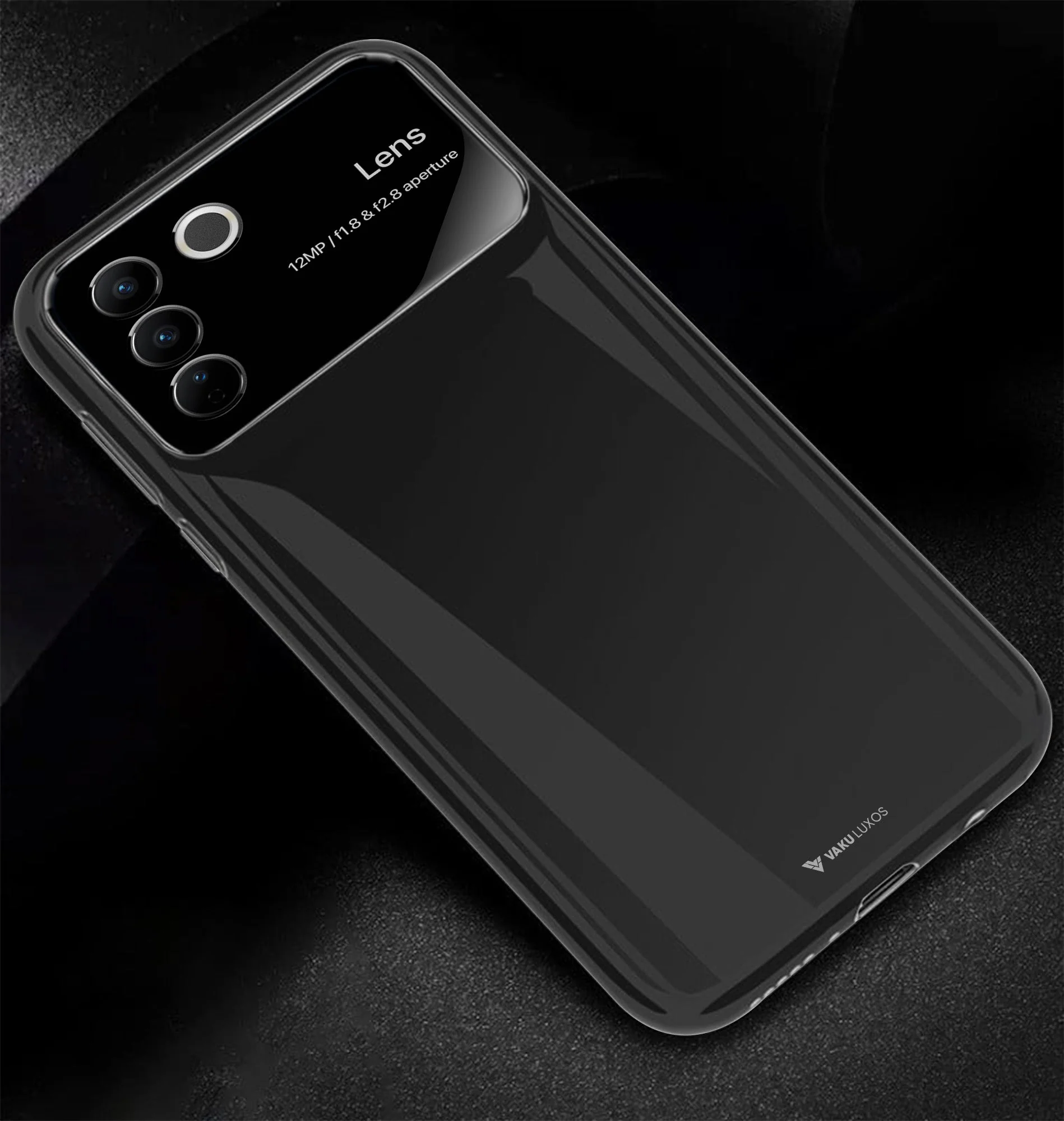 Vaku ® Vivo V27 5G Glazed Polarized Camera Lens Protector Back Cover - Image 11
