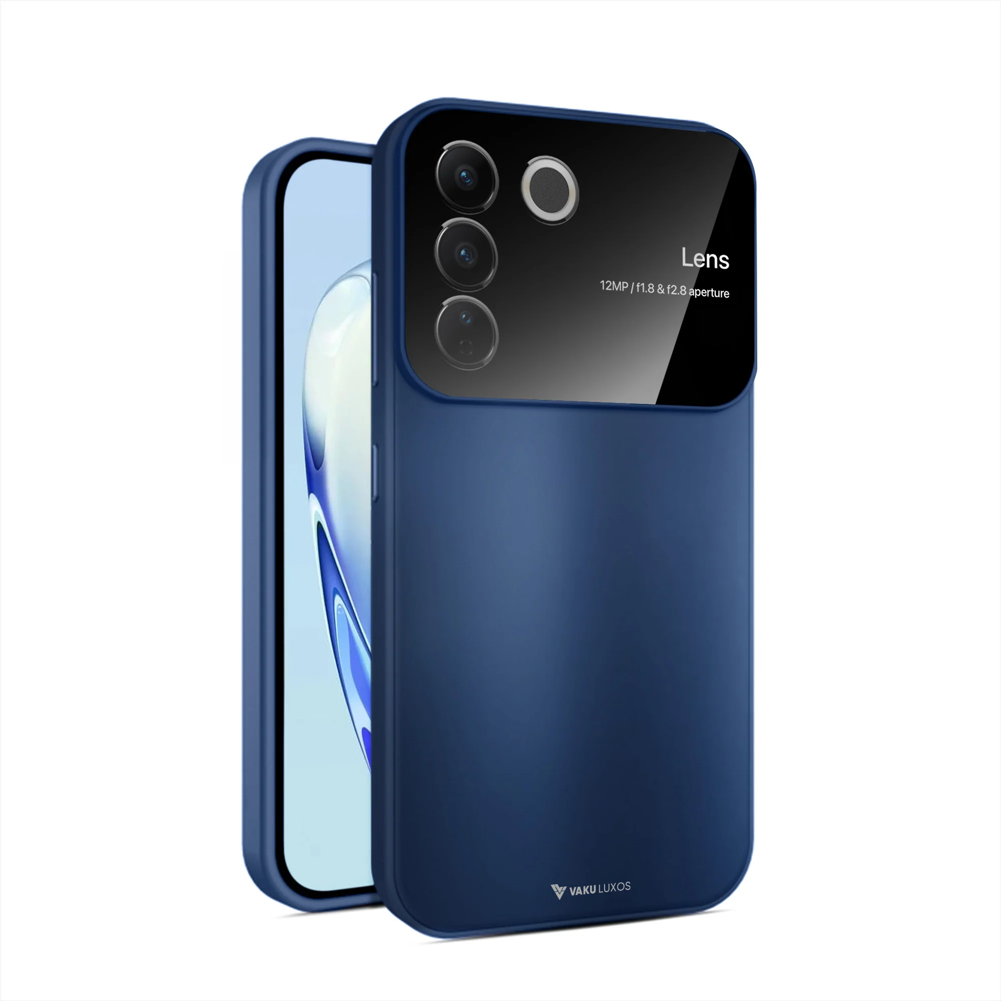 Vaku ® Vivo V27 5G Glazed Polarized Camera Lens Protector Back Cover - Image 16