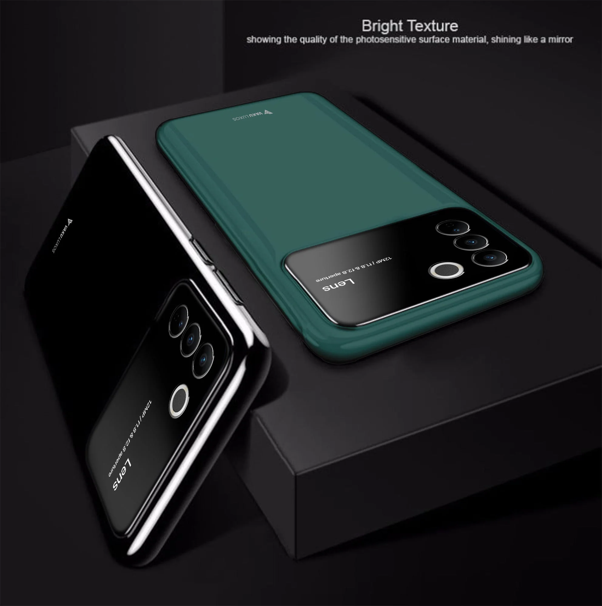 Vaku ® Vivo V27 5G Glazed Polarized Camera Lens Protector Back Cover - Image 3