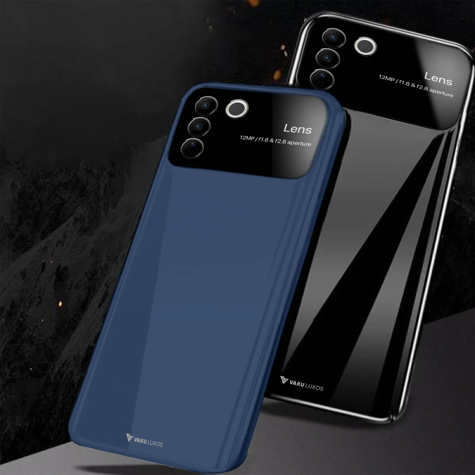 Vaku ® Vivo V27 5G Glazed Polarized Camera Lens Protector Back Cover - Image 8