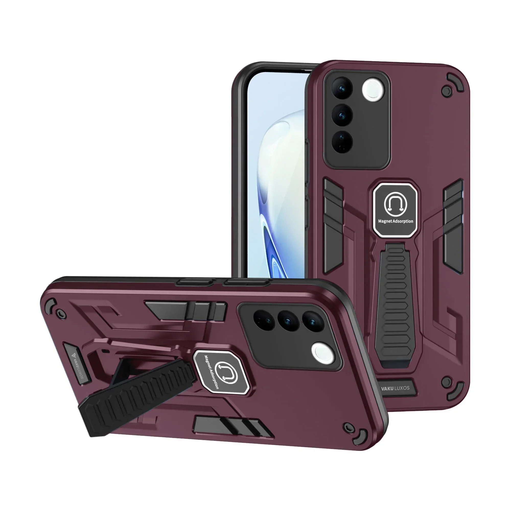 Vaku ® Vivo V27 5G Valor Military Grade Shockproof Back Cover - Image 20