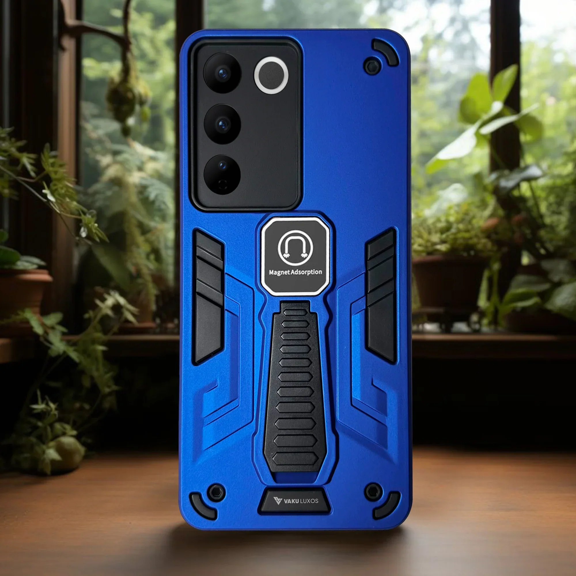 Vaku ® Vivo V27 5G Valor Military Grade Shockproof Back Cover - Image 4