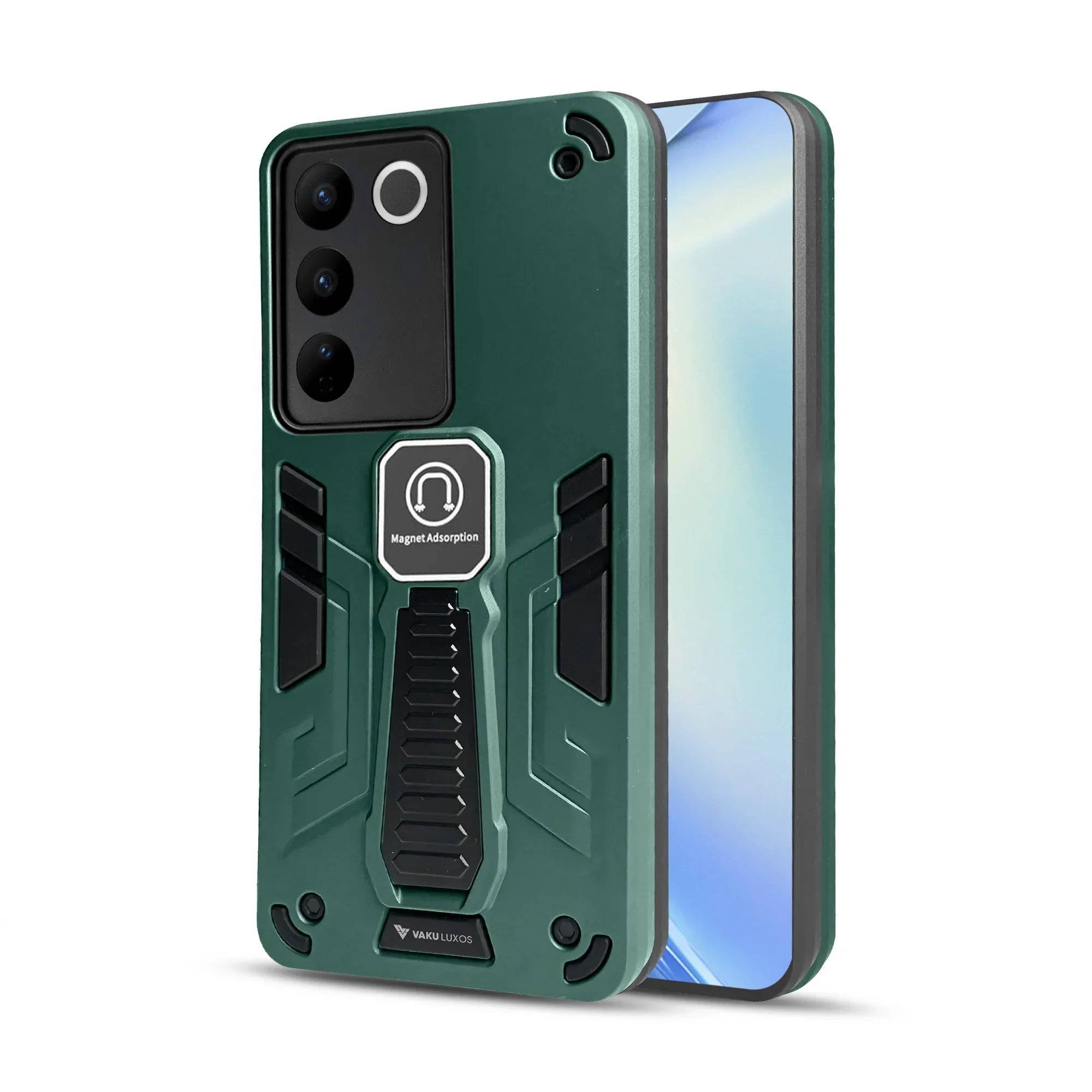 Vaku ® Vivo V27 5G Valor Military Grade Shockproof Back Cover - Image 9