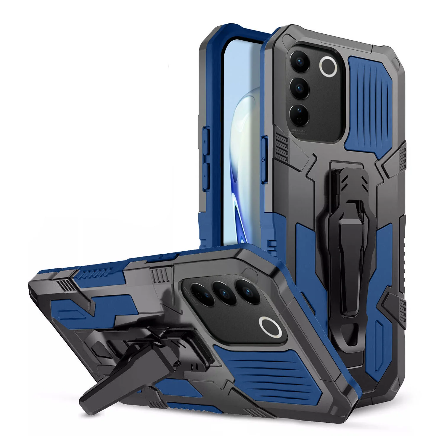 Vaku ® Vivo V27 5G Vanguard Military Grade Back Cover - Image 16