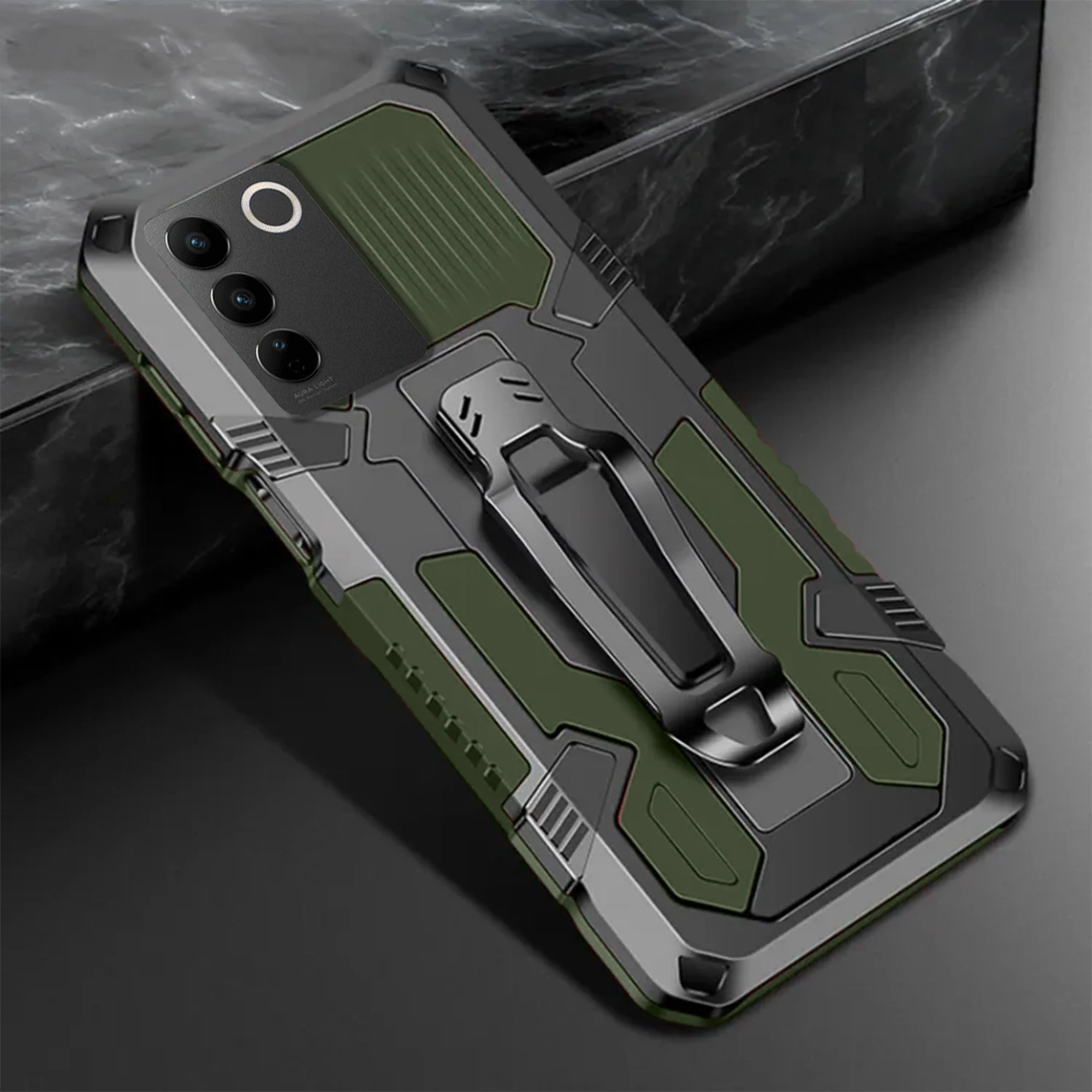 Vaku ® Vivo V27 5G Vanguard Military Grade Back Cover - Image 8