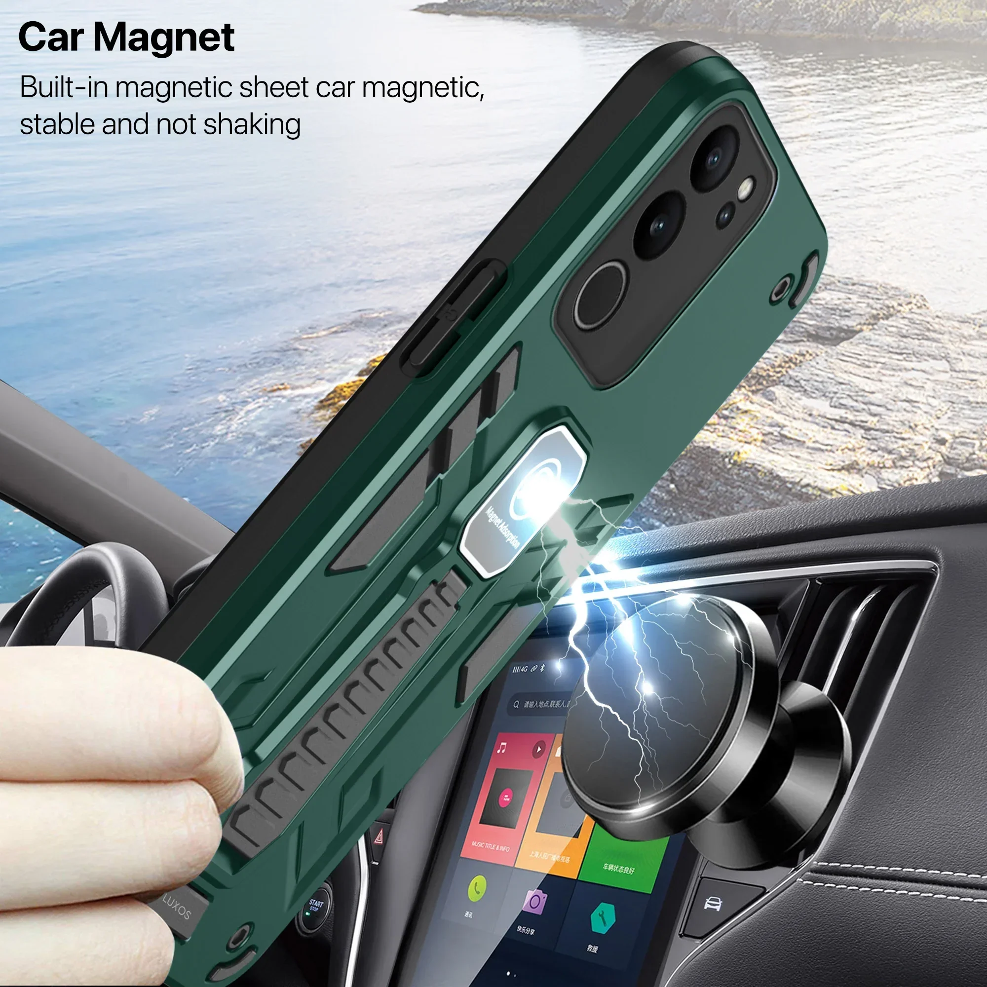 Vaku ® Vivo V29 5G Valor Military Grade Back Cover - Image 11