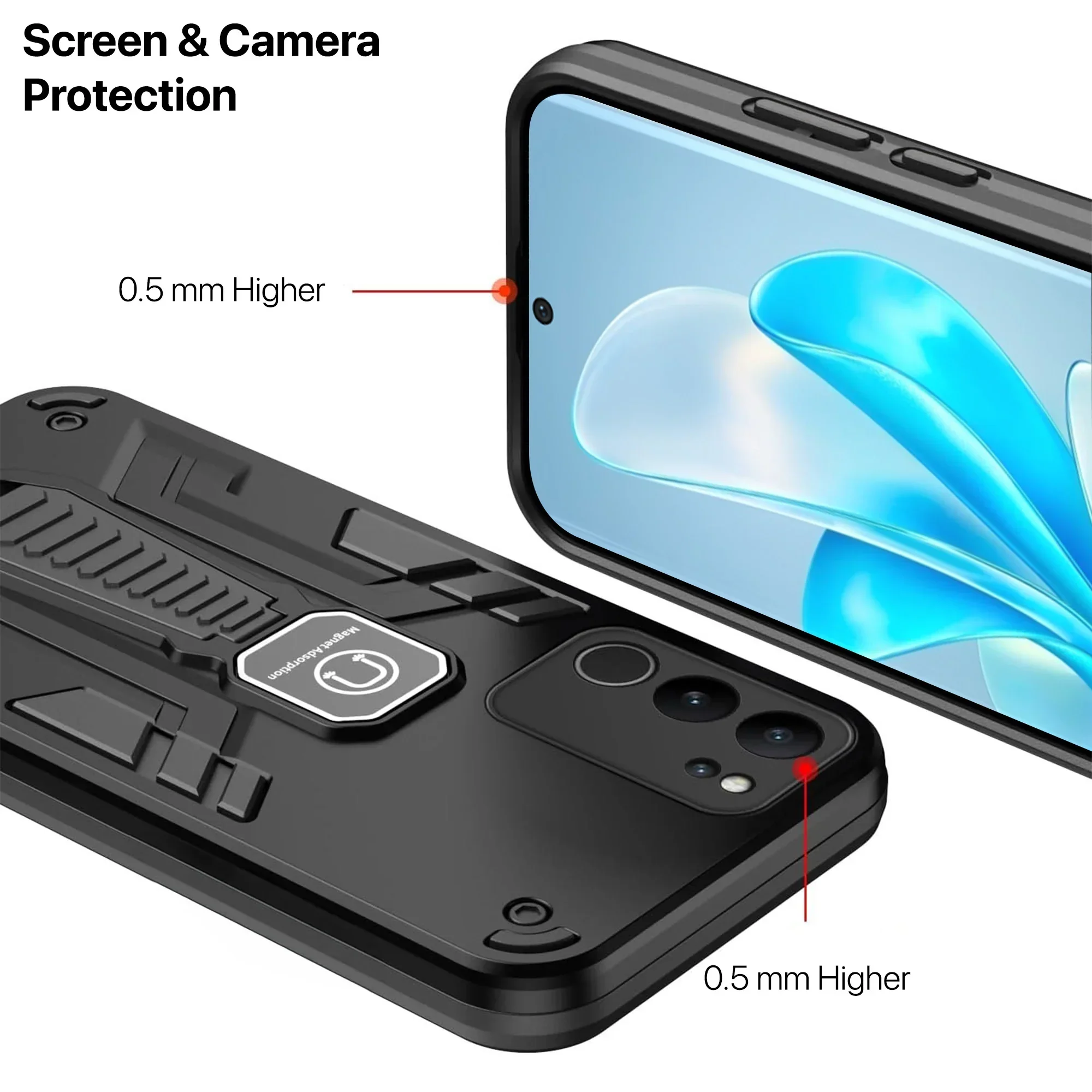 Vaku ® Vivo V29 5G Valor Military Grade Back Cover - Image 16
