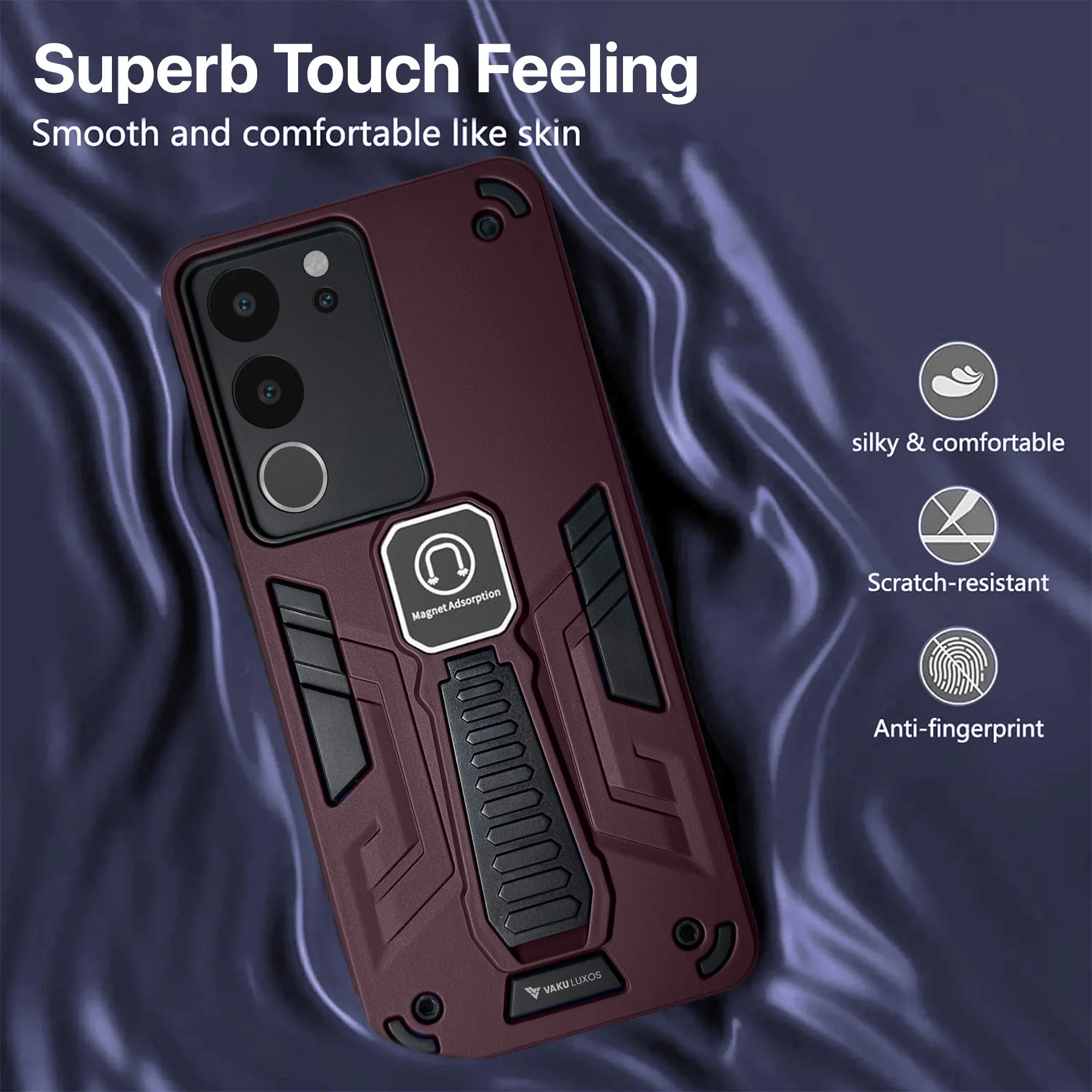 Vaku ® Vivo V29 5G Valor Military Grade Back Cover - Image 4