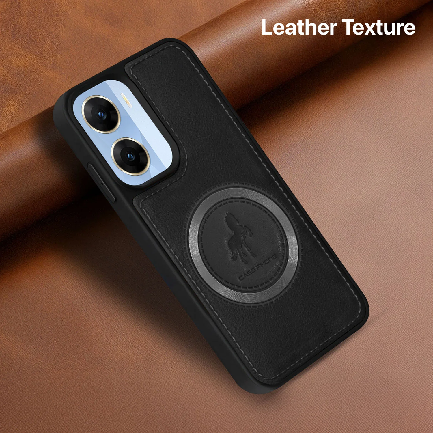 Vaku ® Vivo V29e 5G Astrid Luxury PU Leather Back Cover - Image 7