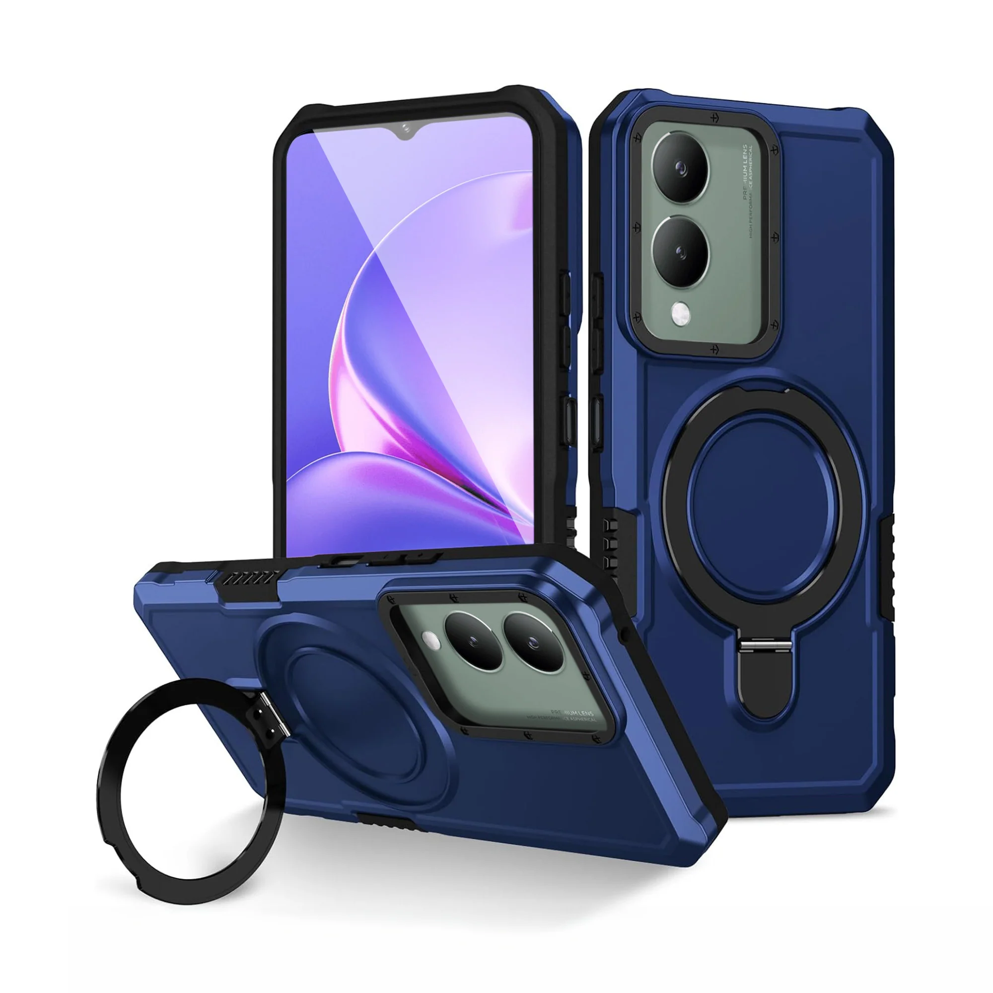 Vaku ® Vivo Y17s Astor Military Grade Armor Protective Back cover - Image 19