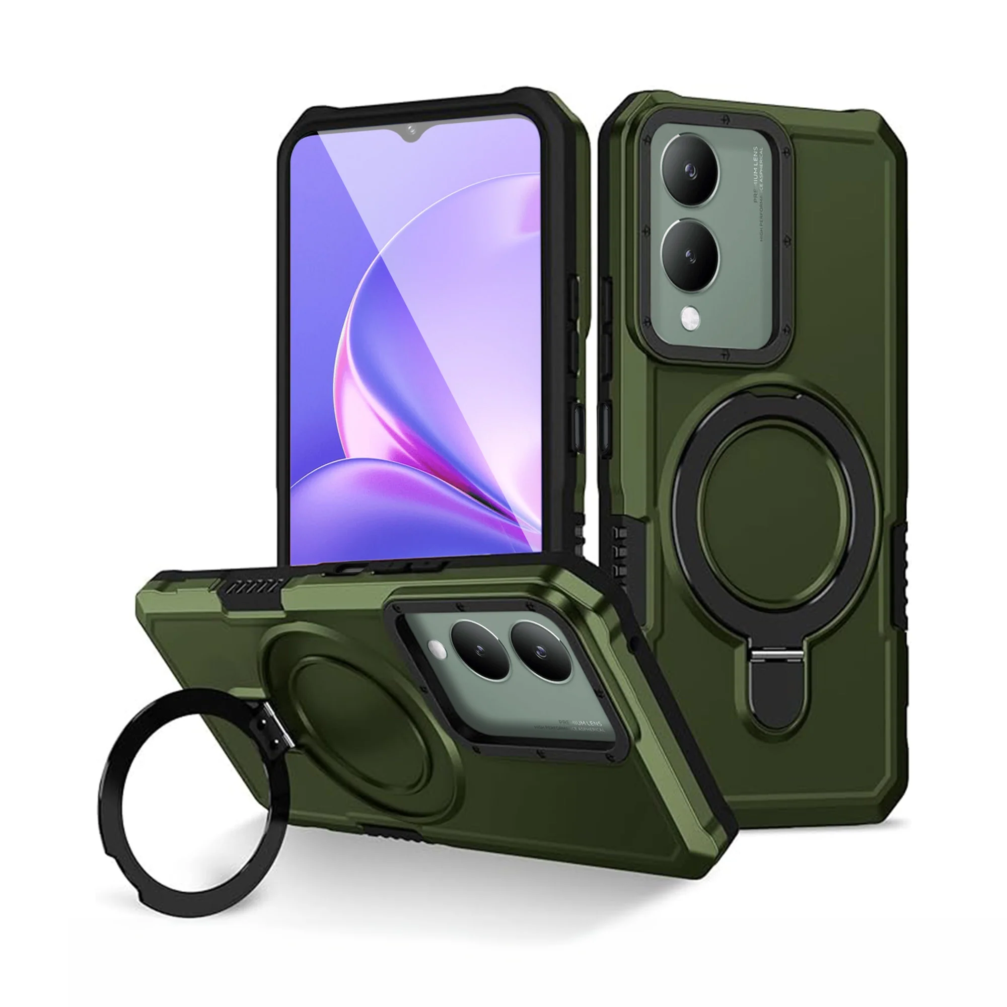 Vaku ® Vivo Y17s Astor Military Grade Armor Protective Back cover - Image 20