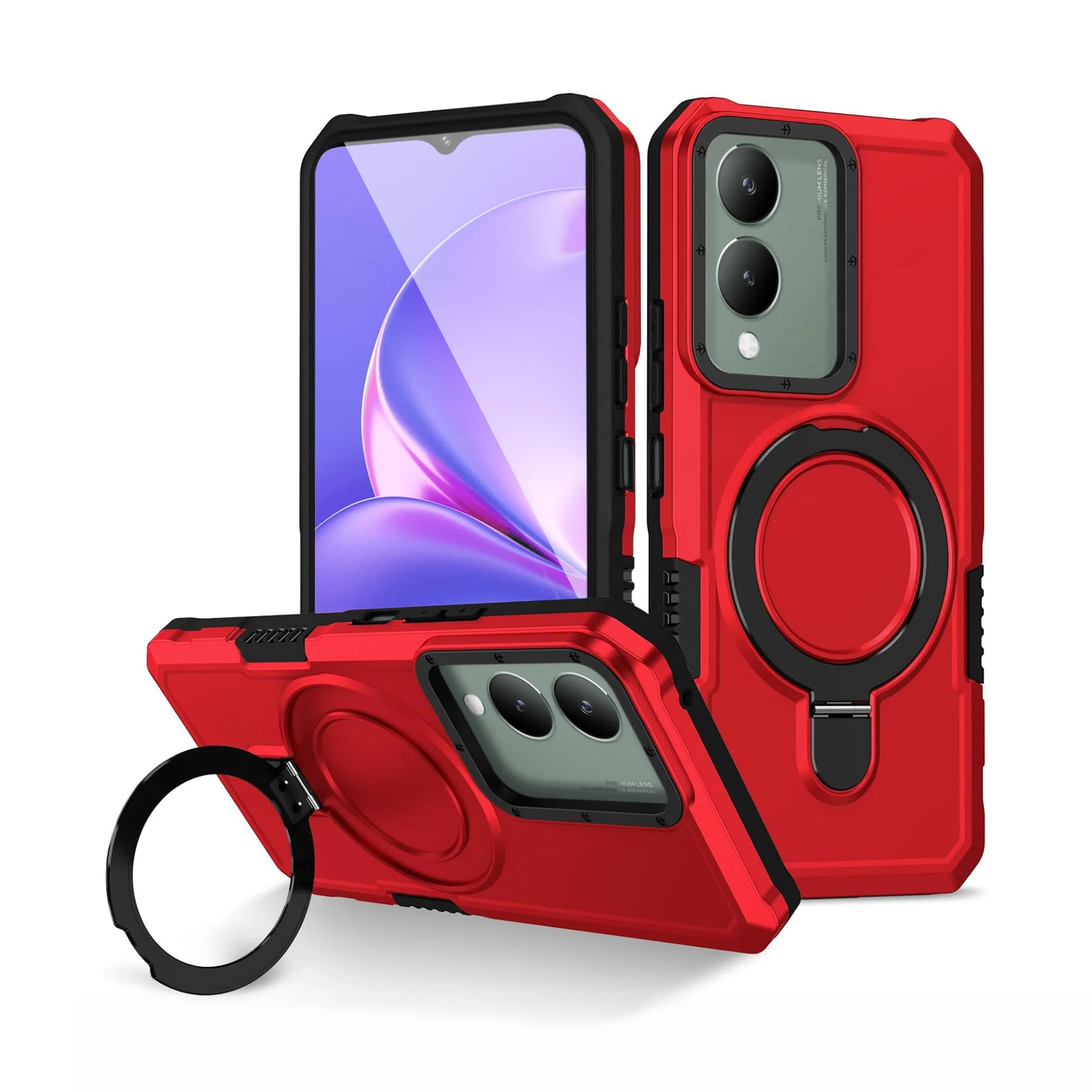 Vaku ® Vivo Y17s Astor Military Grade Armor Protective Back cover - Image 21