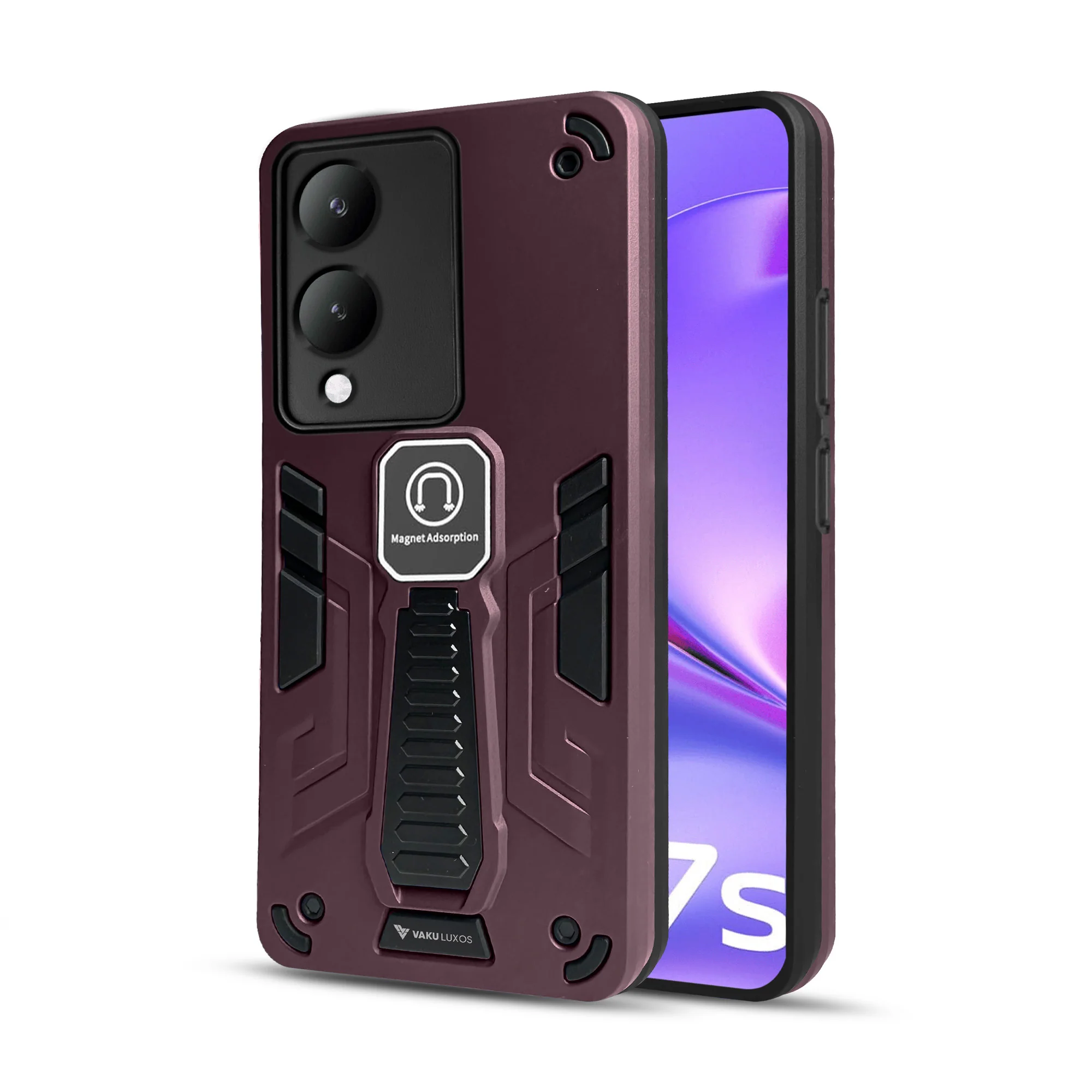 Vaku ® Vivo Y17s Valor Military Grade Shockproof Back Cover - Image 13