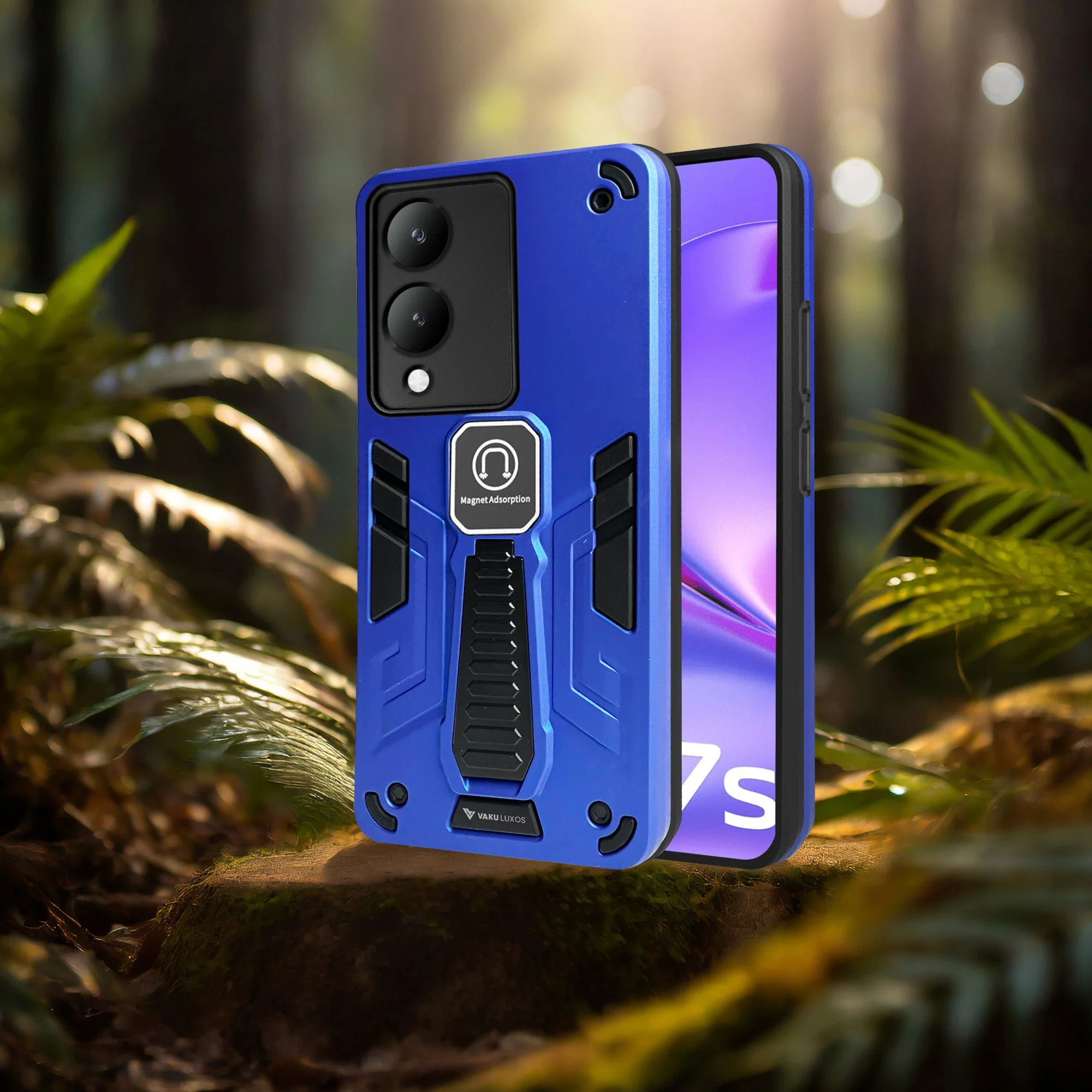 Vaku ® Vivo Y17s Valor Military Grade Shockproof Back Cover - Image 7
