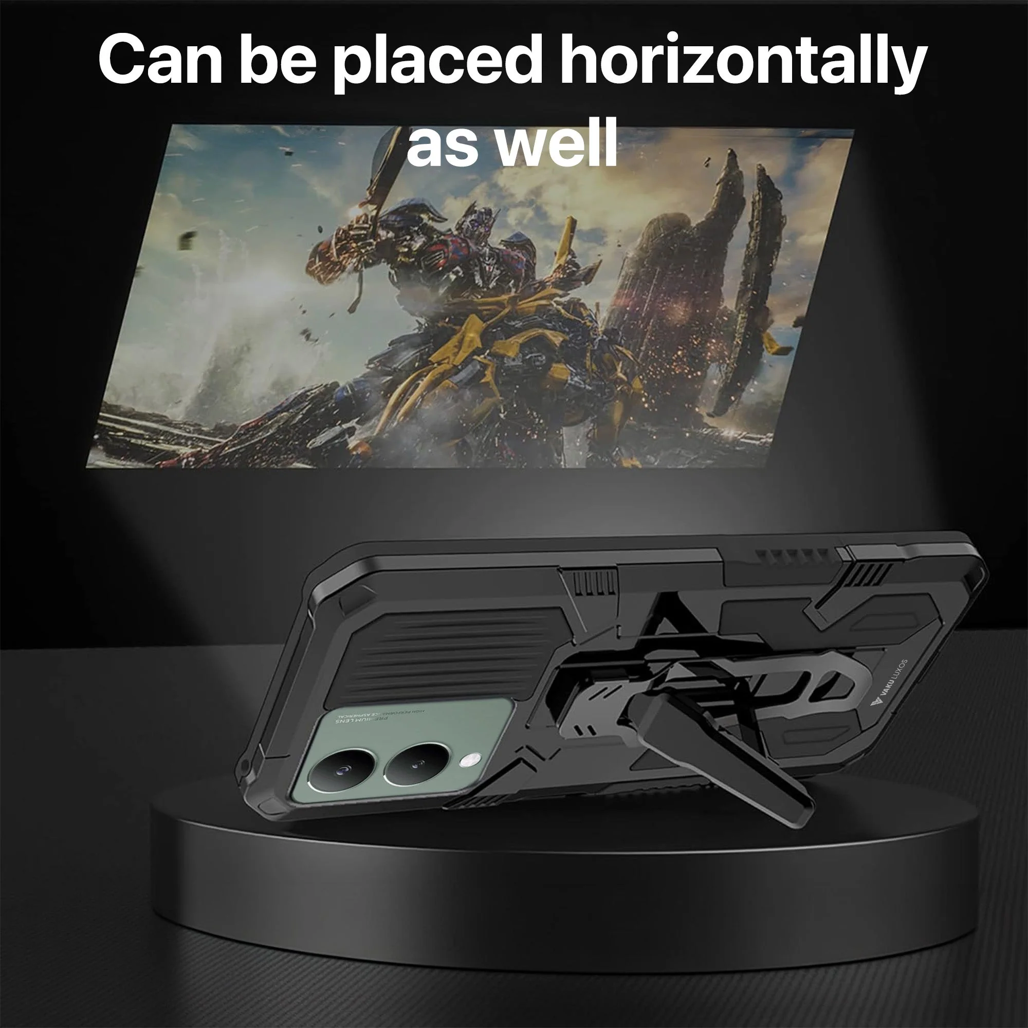 Vaku ® Vivo Y17s Vanguard Military Grade Back Cover - Image 10