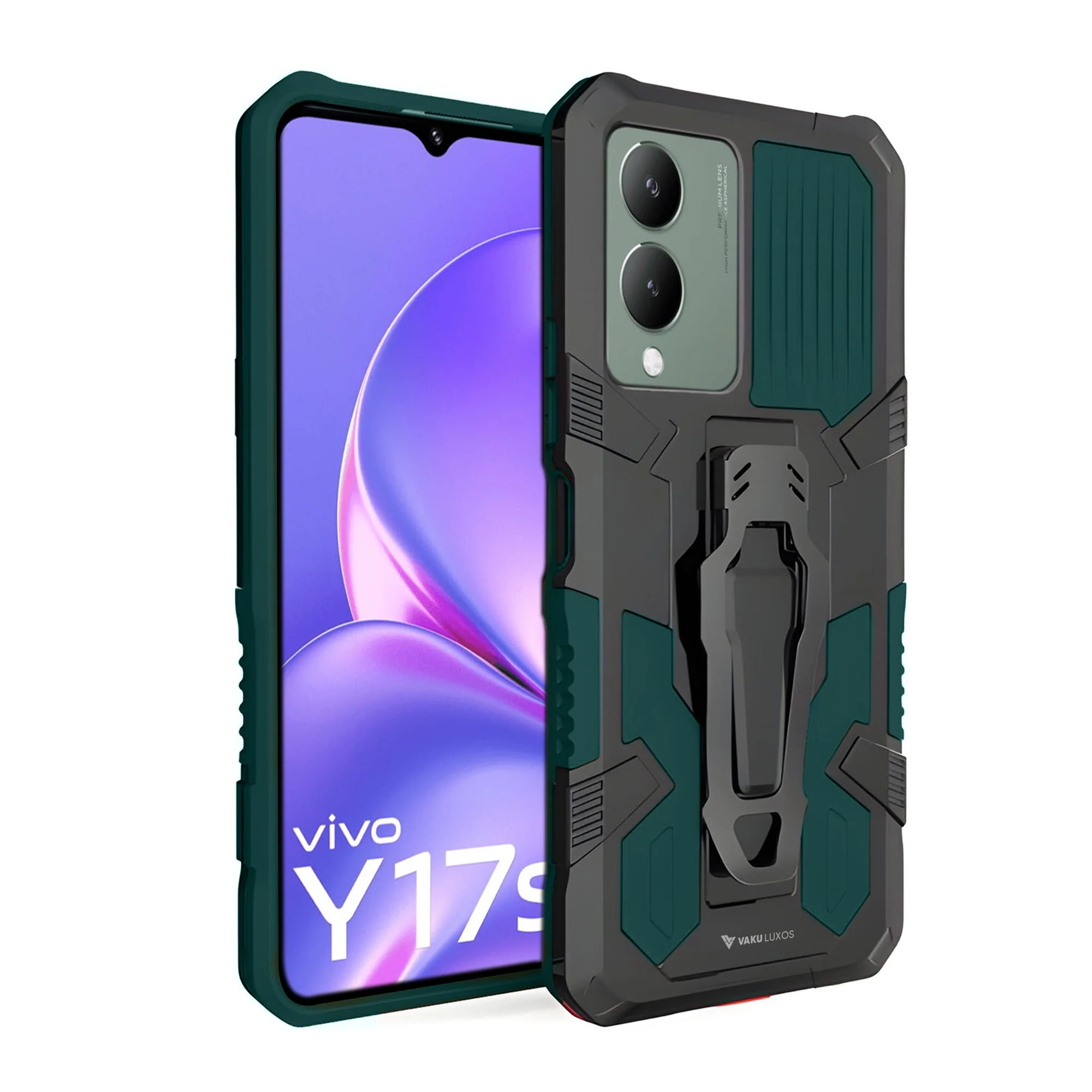 Vaku ® Vivo Y17s Vanguard Military Grade Back Cover - Image 17