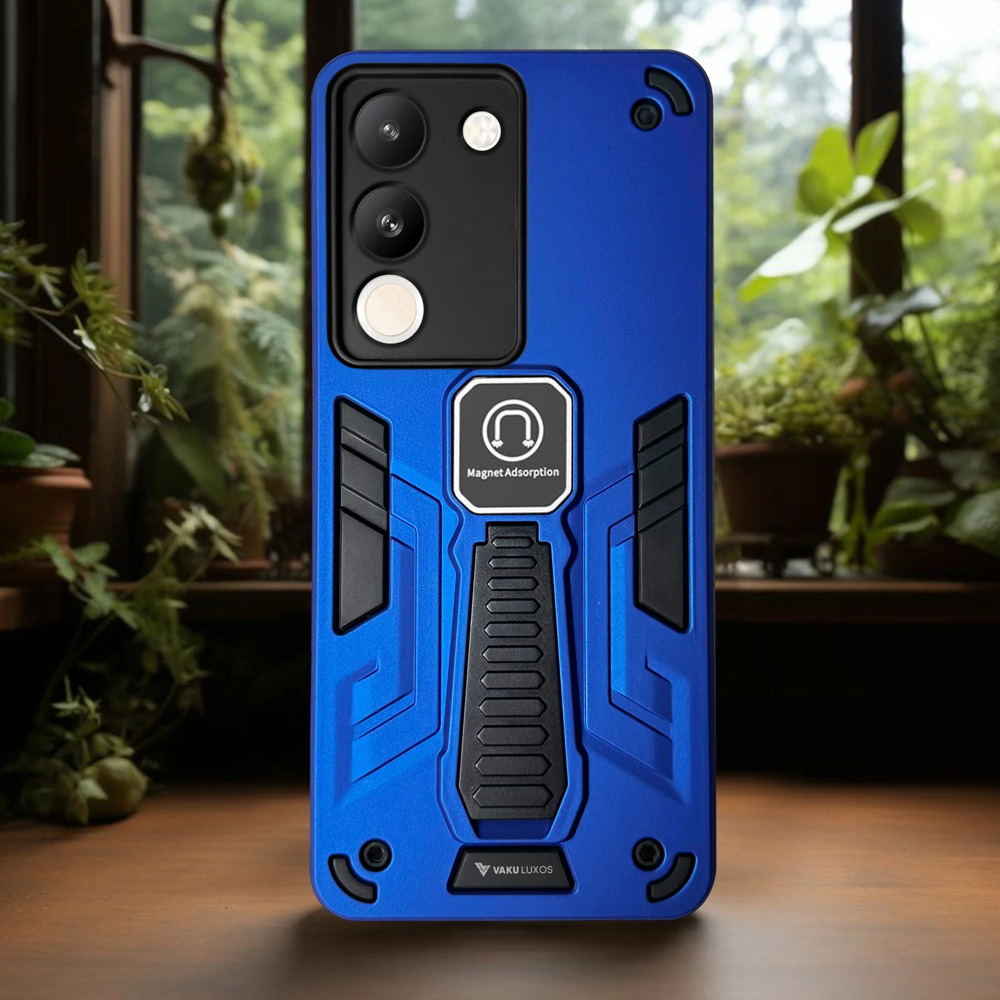 Vaku ® Vivo Y200 5G Valor Military Grade Shockproof Back Cover - Image 2