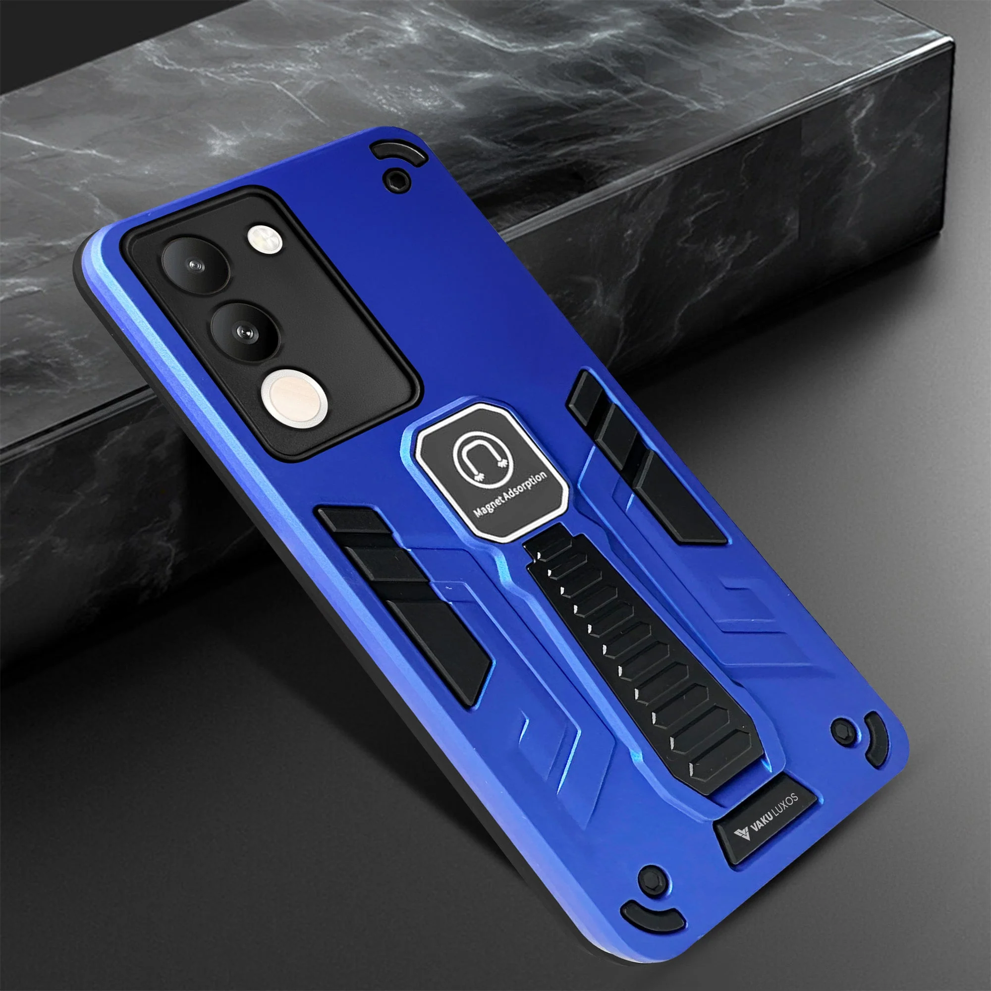 Vaku ® Vivo Y200 5G Valor Military Grade Shockproof Back Cover - Image 7