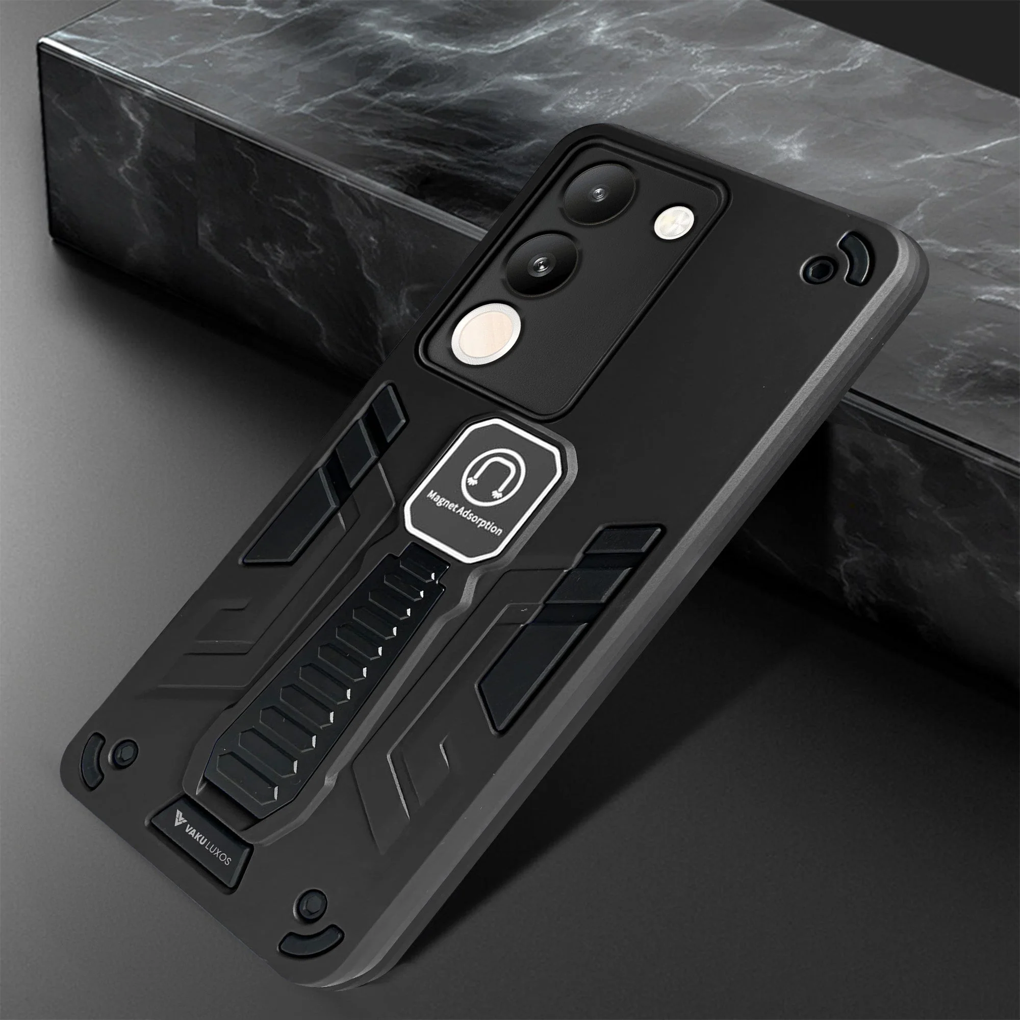 Vaku ® Vivo Y200 5G Valor Military Grade Shockproof Back Cover - Image 8