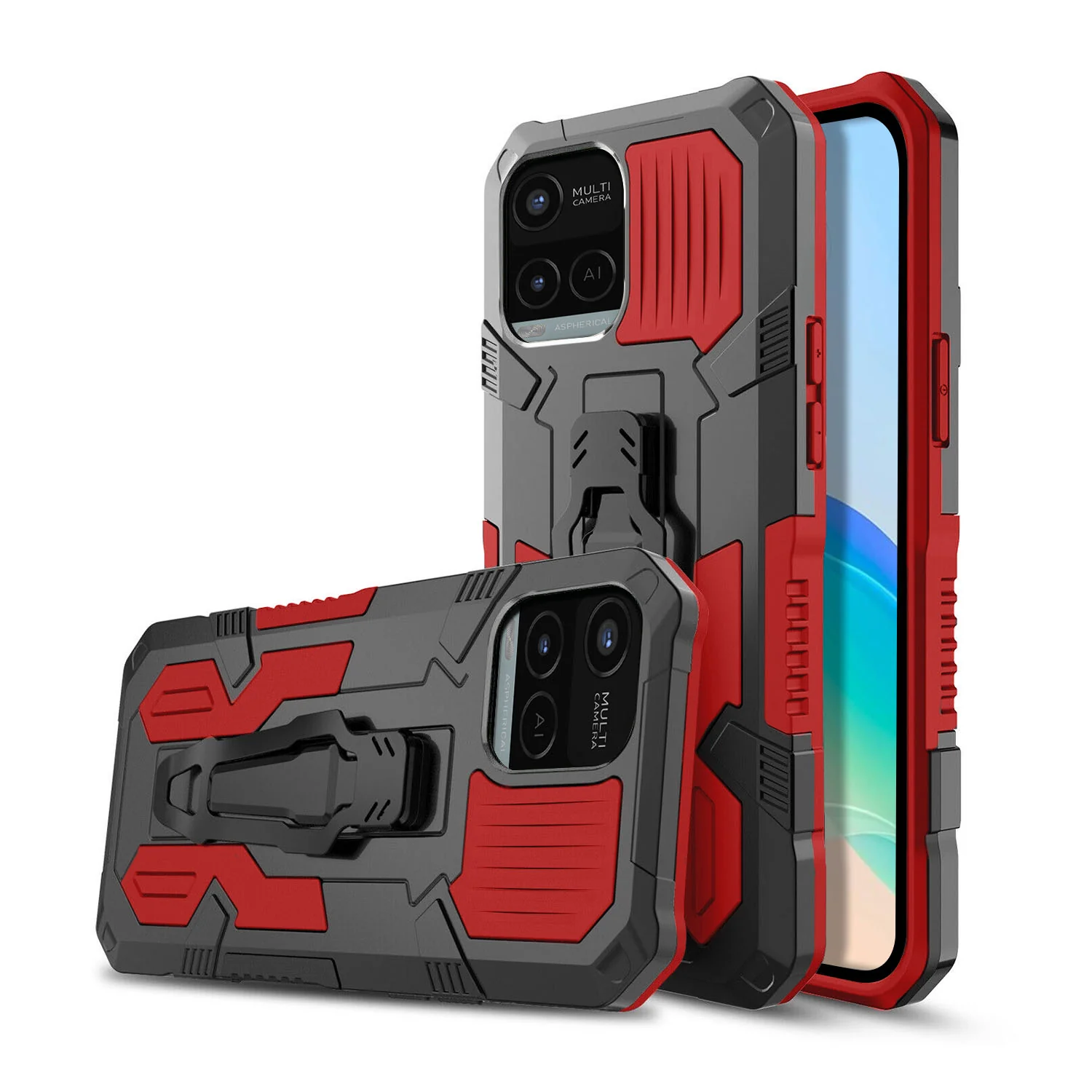 Vaku ® Vivo Y21 Vanguard Military Grade Back Cover - Image 15