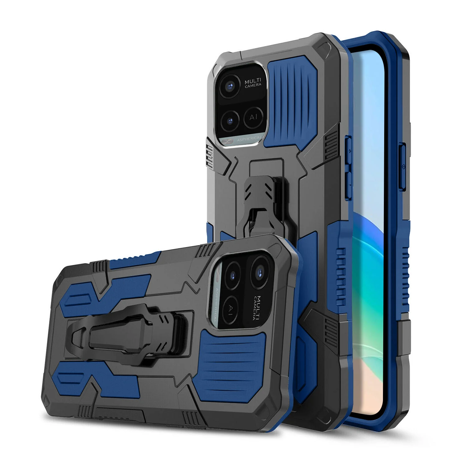 Vaku ® Vivo Y21 Vanguard Military Grade Back Cover - Image 16