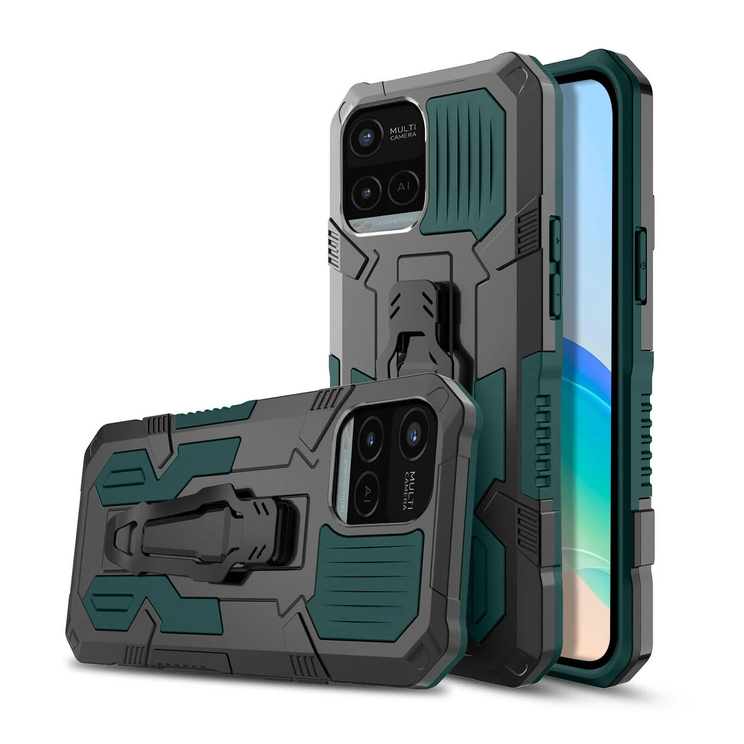 Vaku ® Vivo Y21 Vanguard Military Grade Back Cover - Image 17