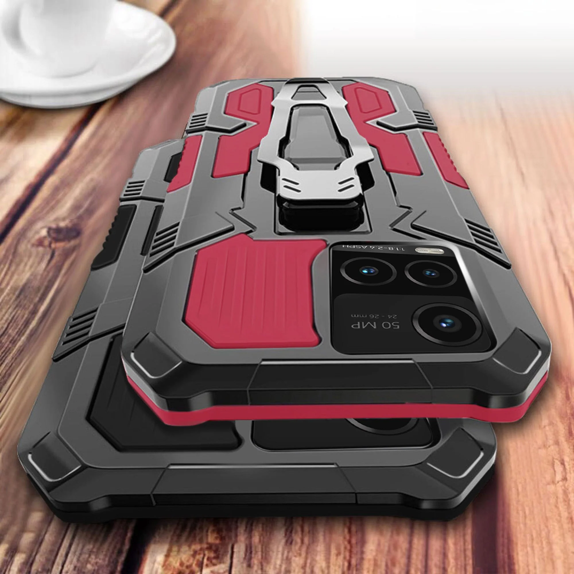 Vaku ® Vivo Y21 Vanguard Military Grade Back Cover - Image 4