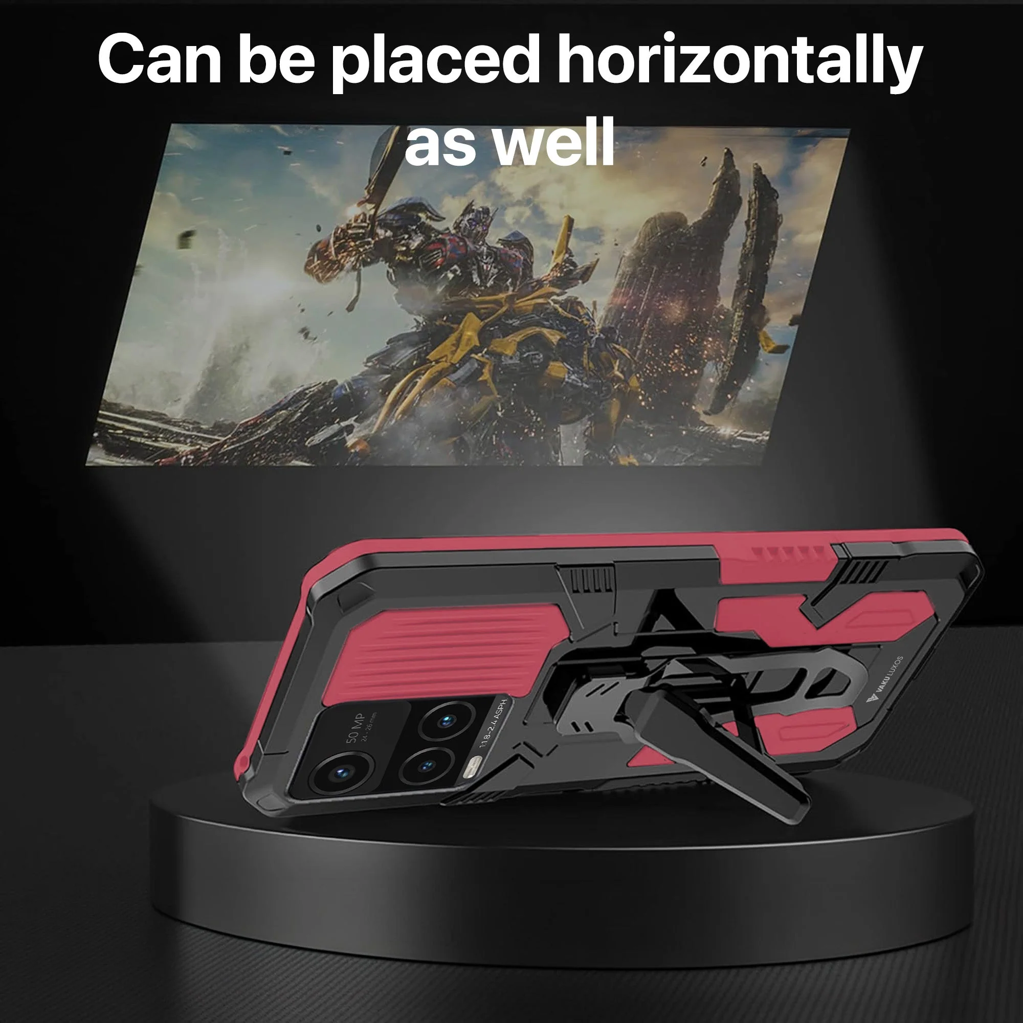Vaku ® Vivo Y21T Vanguard Military Grade Back Cover - Image 10