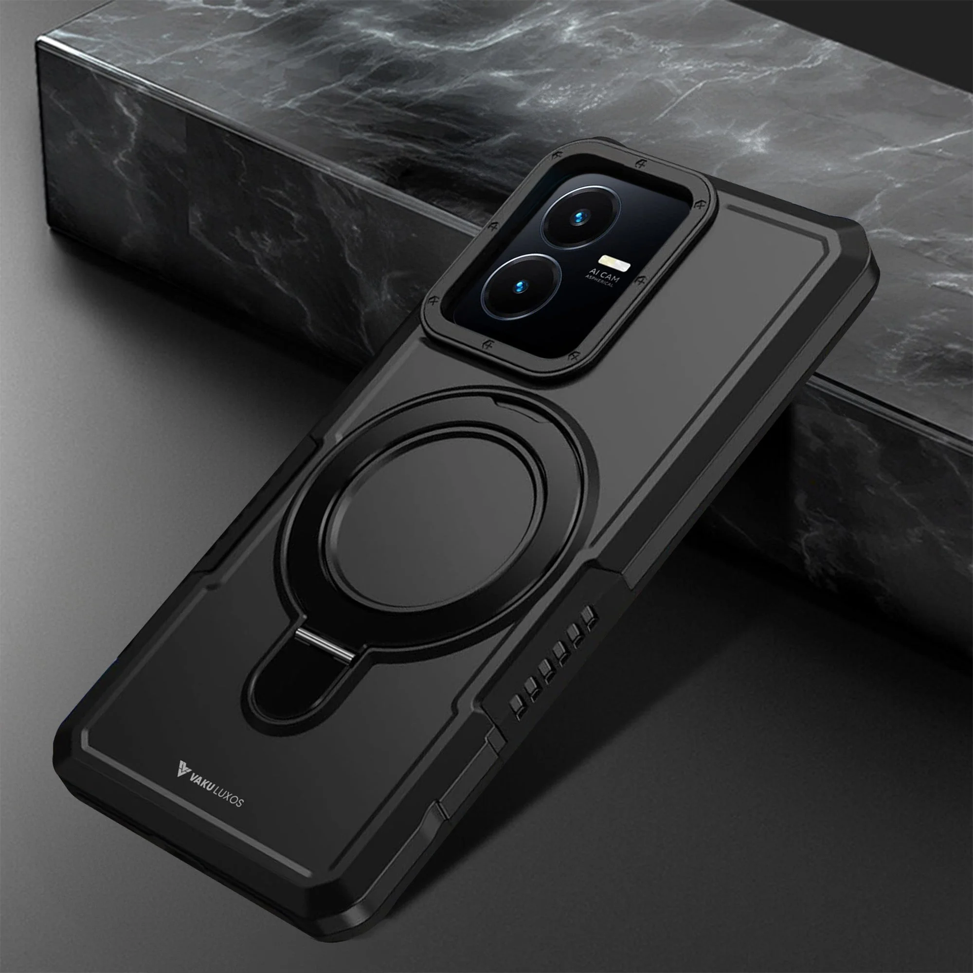 Vaku ® Vivo Y22 Astor Military Grade Armor Protective Back cover - Image 9