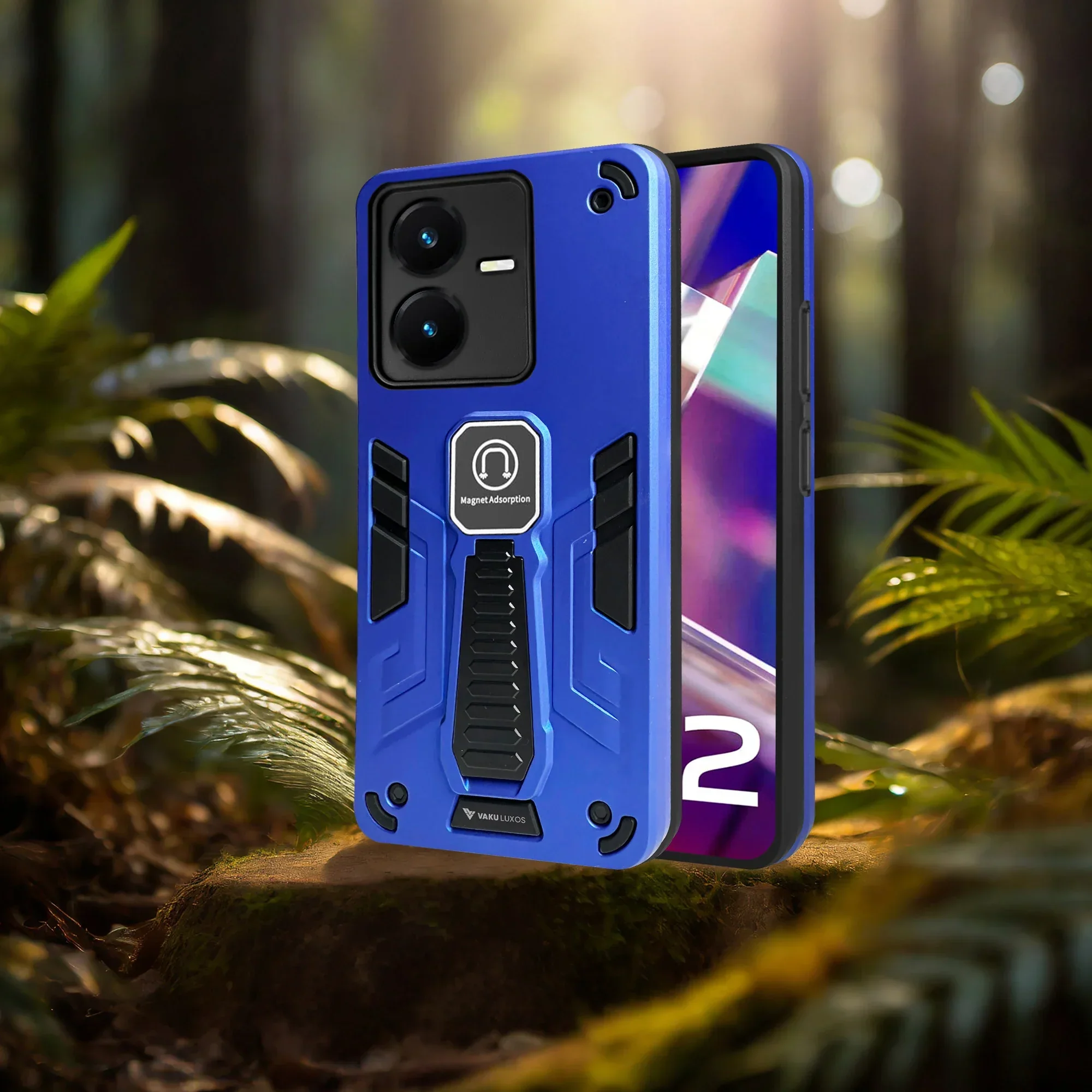 Vaku ® Vivo Y22 Valor Military Grade Shockproof Back Cover - Image 12