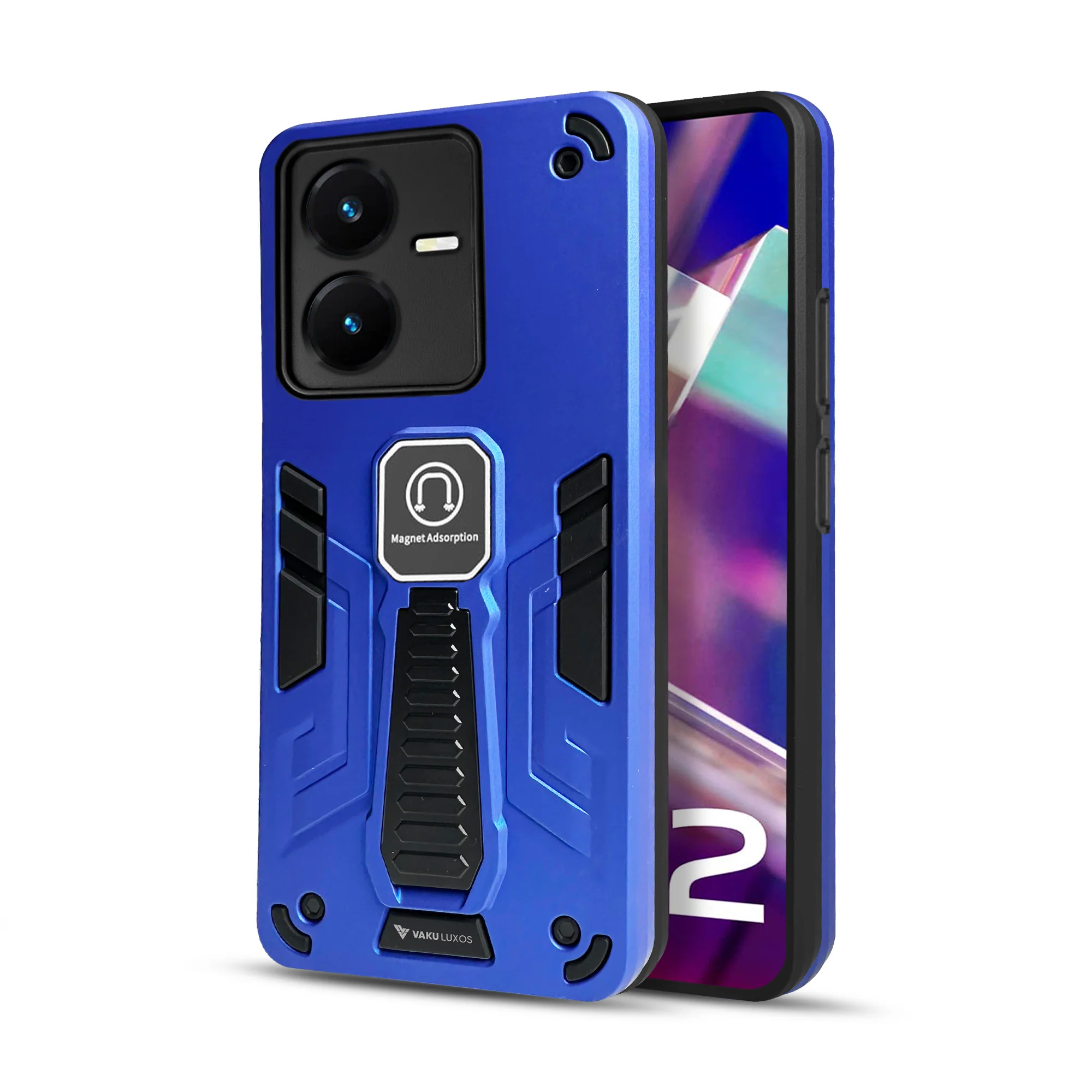 Vaku ® Vivo Y22 Valor Military Grade Shockproof Back Cover - Image 14