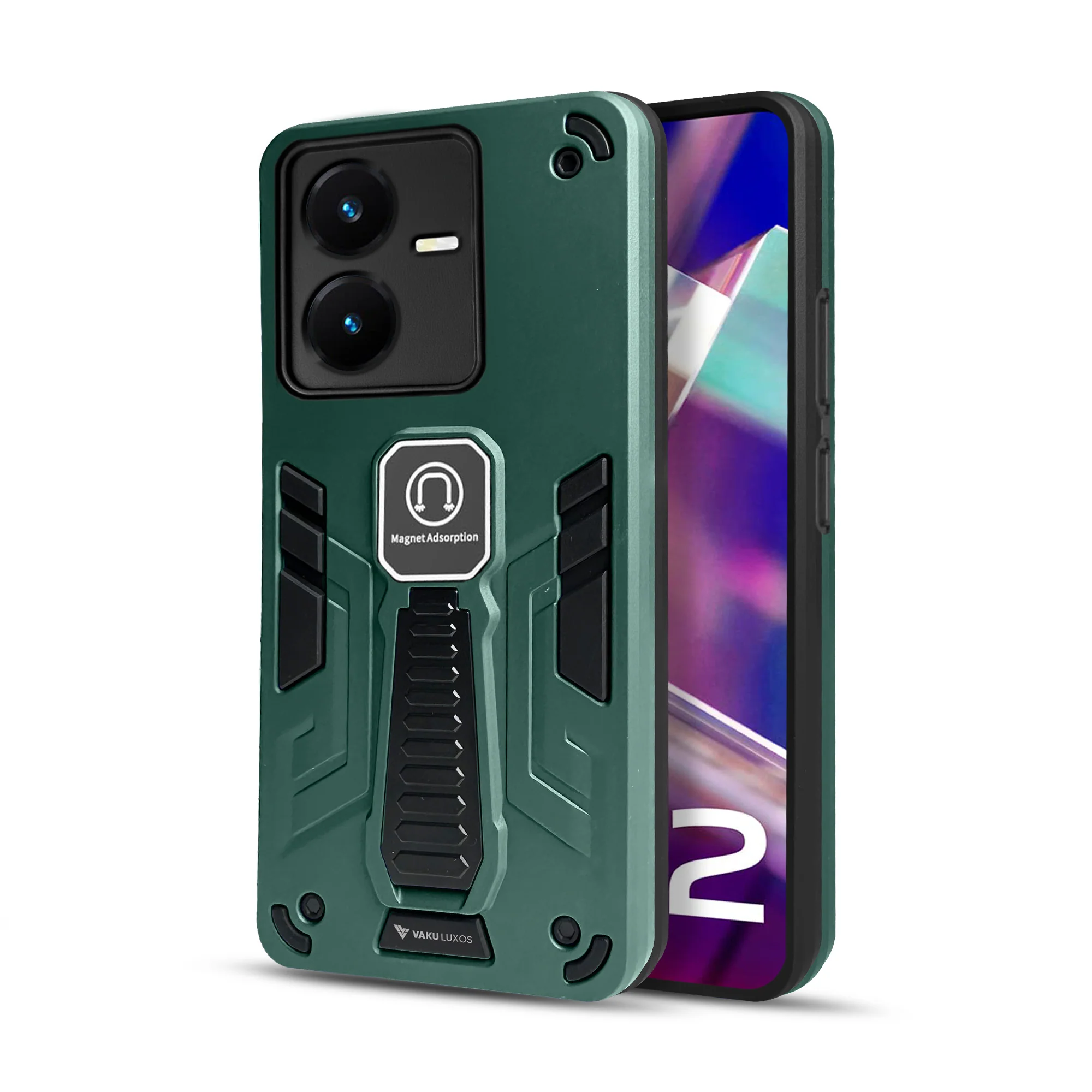 Vaku ® Vivo Y22 Valor Military Grade Shockproof Back Cover - Image 15