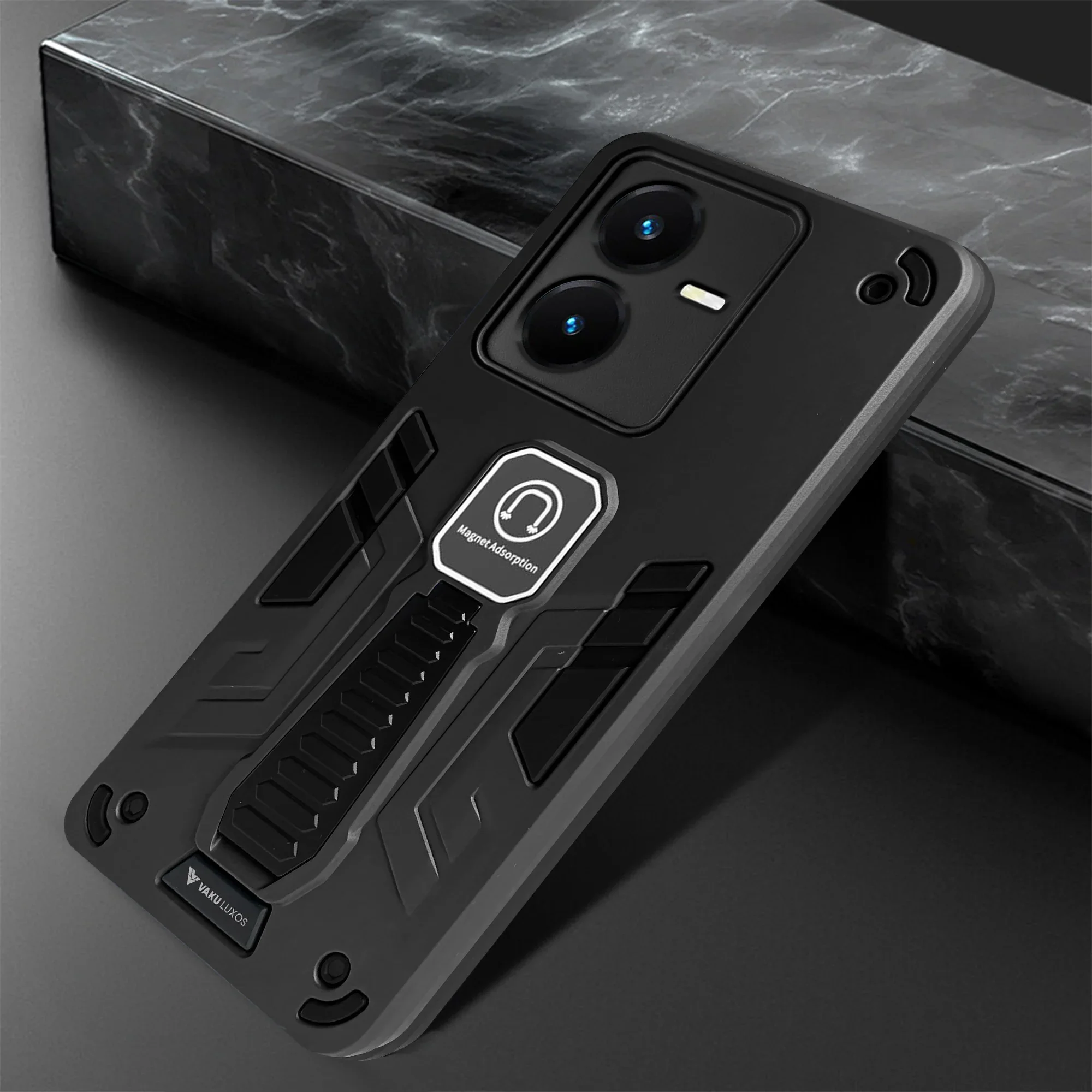 Vaku ® Vivo Y22 Valor Military Grade Shockproof Back Cover - Image 7