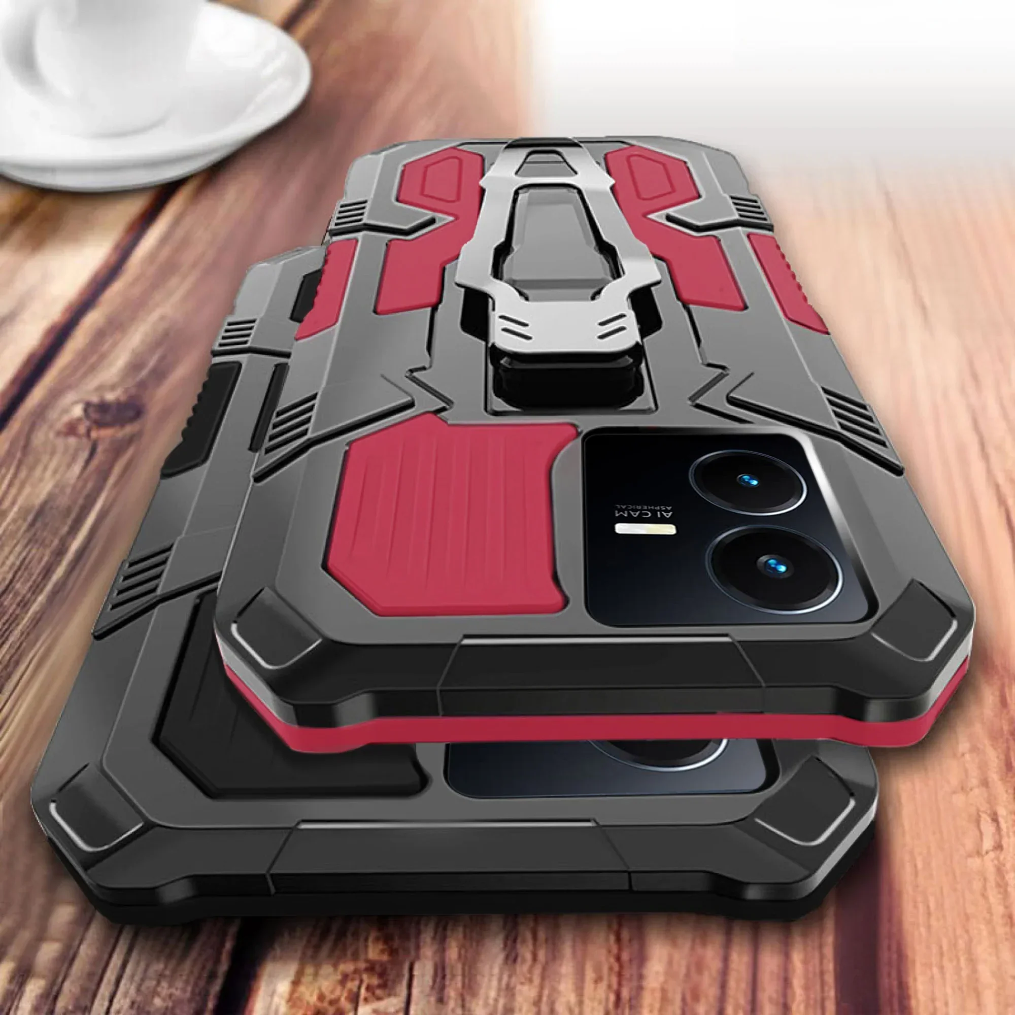 Vaku ® Vivo Y22 Vanguard Military Grade Back Cover - Image 11