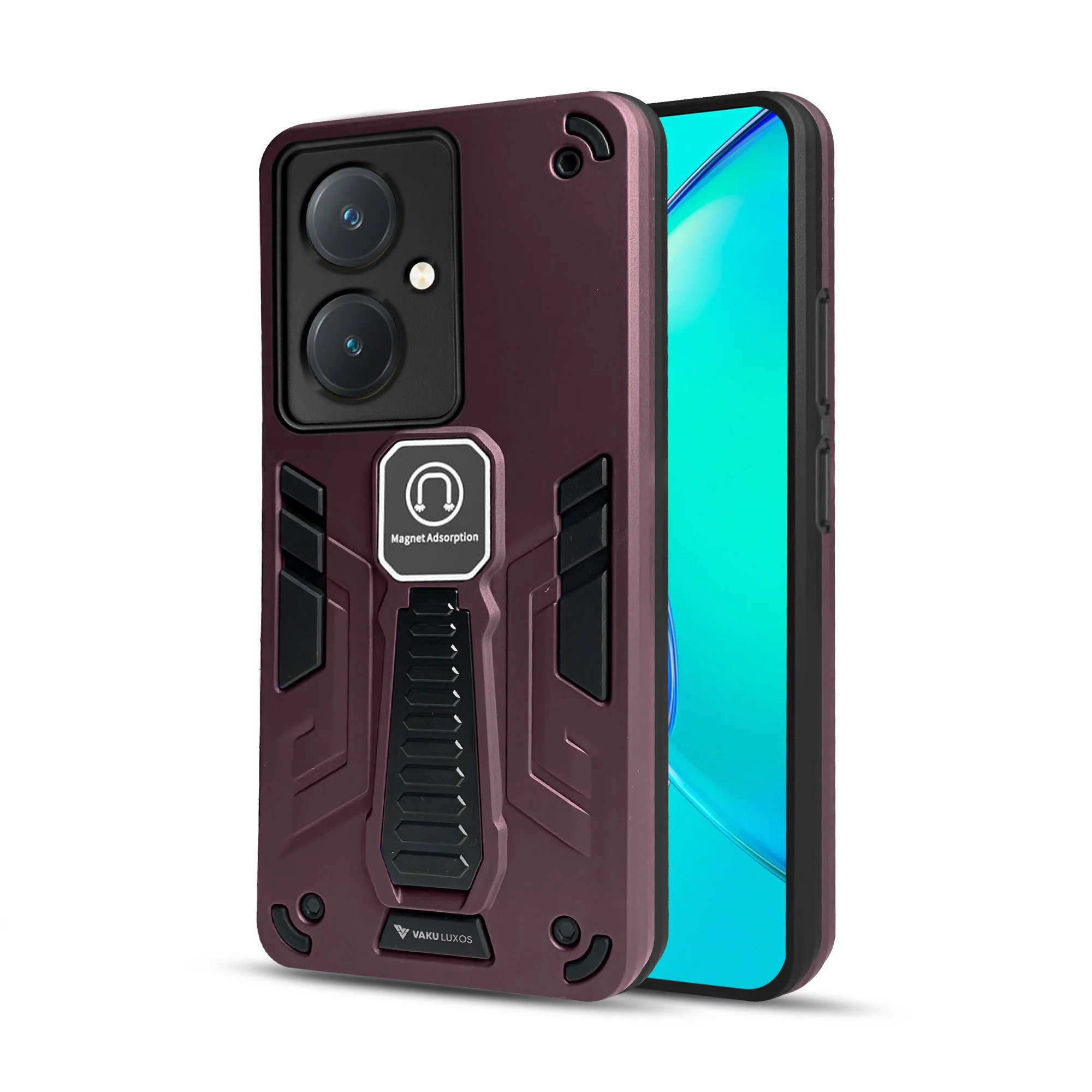 Vaku ® Vivo Y27 4G Valor Military Grade Shockproof Back Cover - Image 13