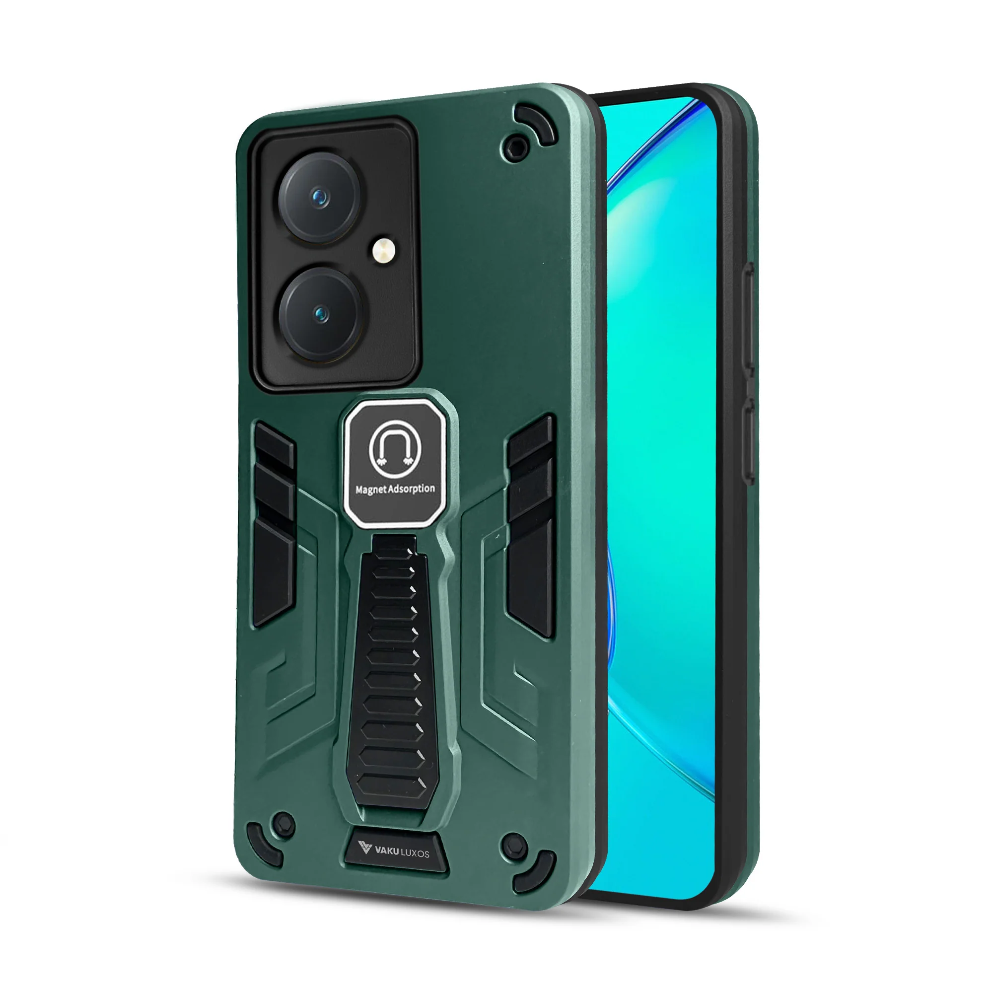 Vaku ® Vivo Y27 4G Valor Military Grade Shockproof Back Cover - Image 15
