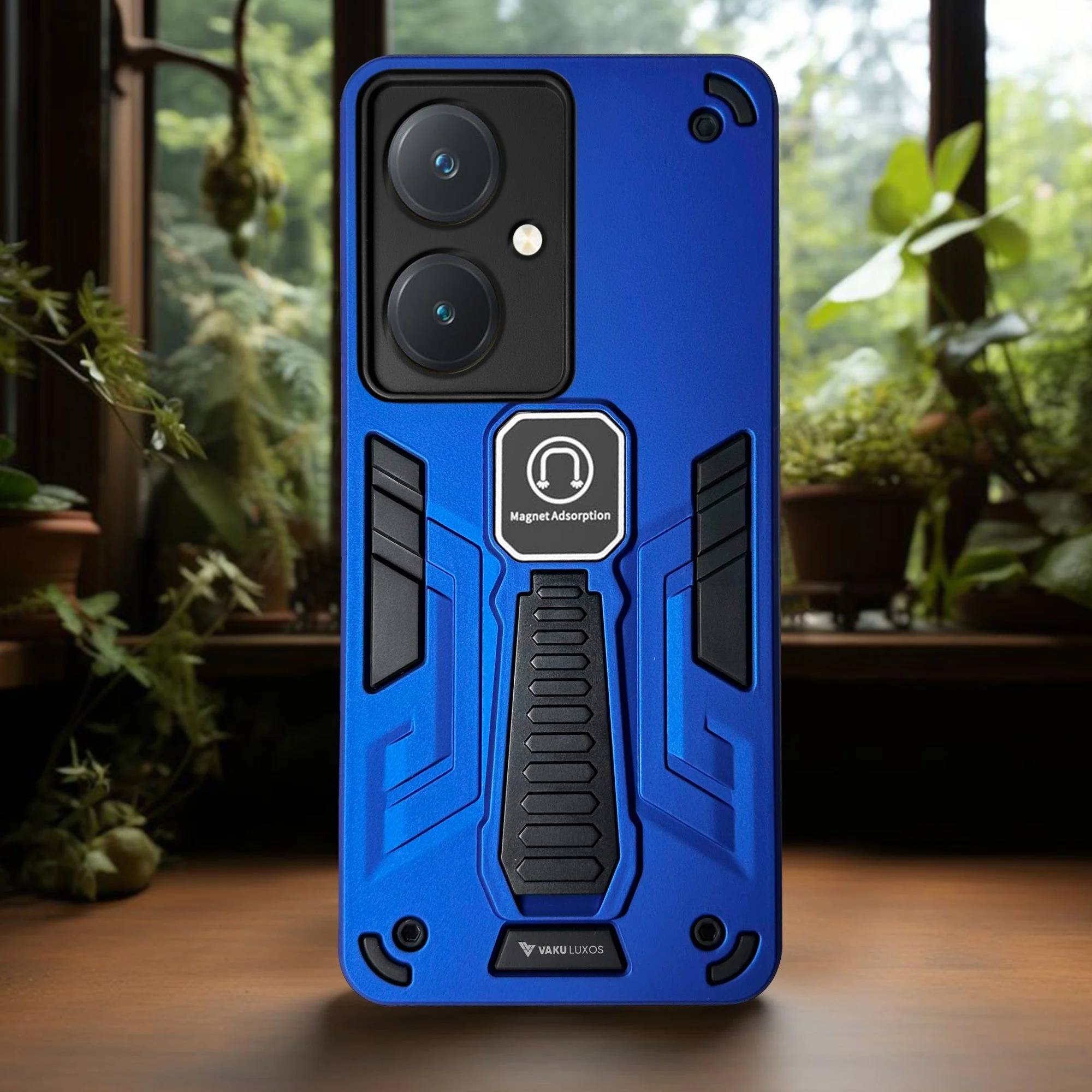 Vaku ® Vivo Y27 4G Valor Military Grade Shockproof Back Cover - Image 3