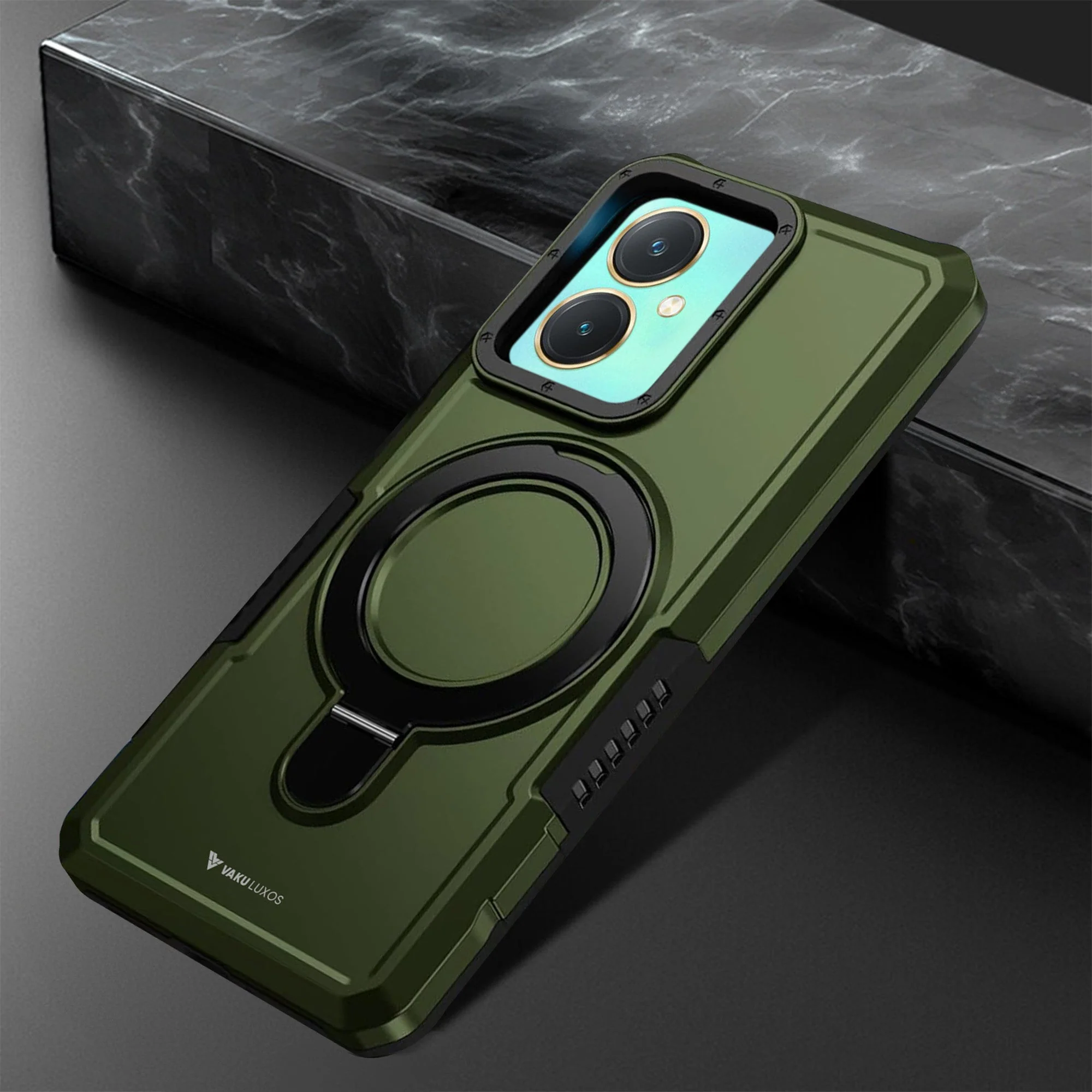 Vaku ® Vivo Y27 Astor Military Grade Armor Protective Back cover - Image 18