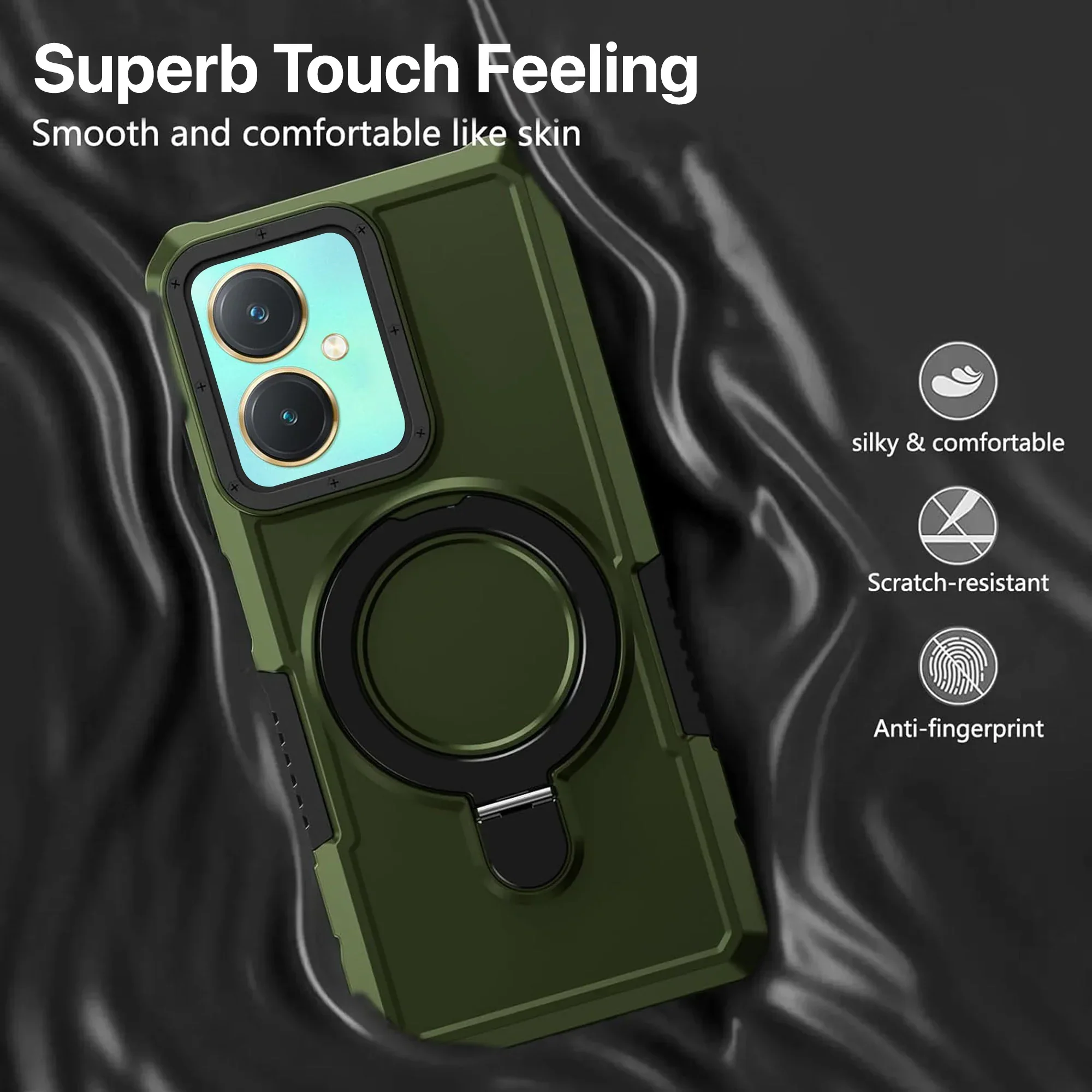 Vaku ® Vivo Y27 Astor Military Grade Armor Protective Back cover - Image 8
