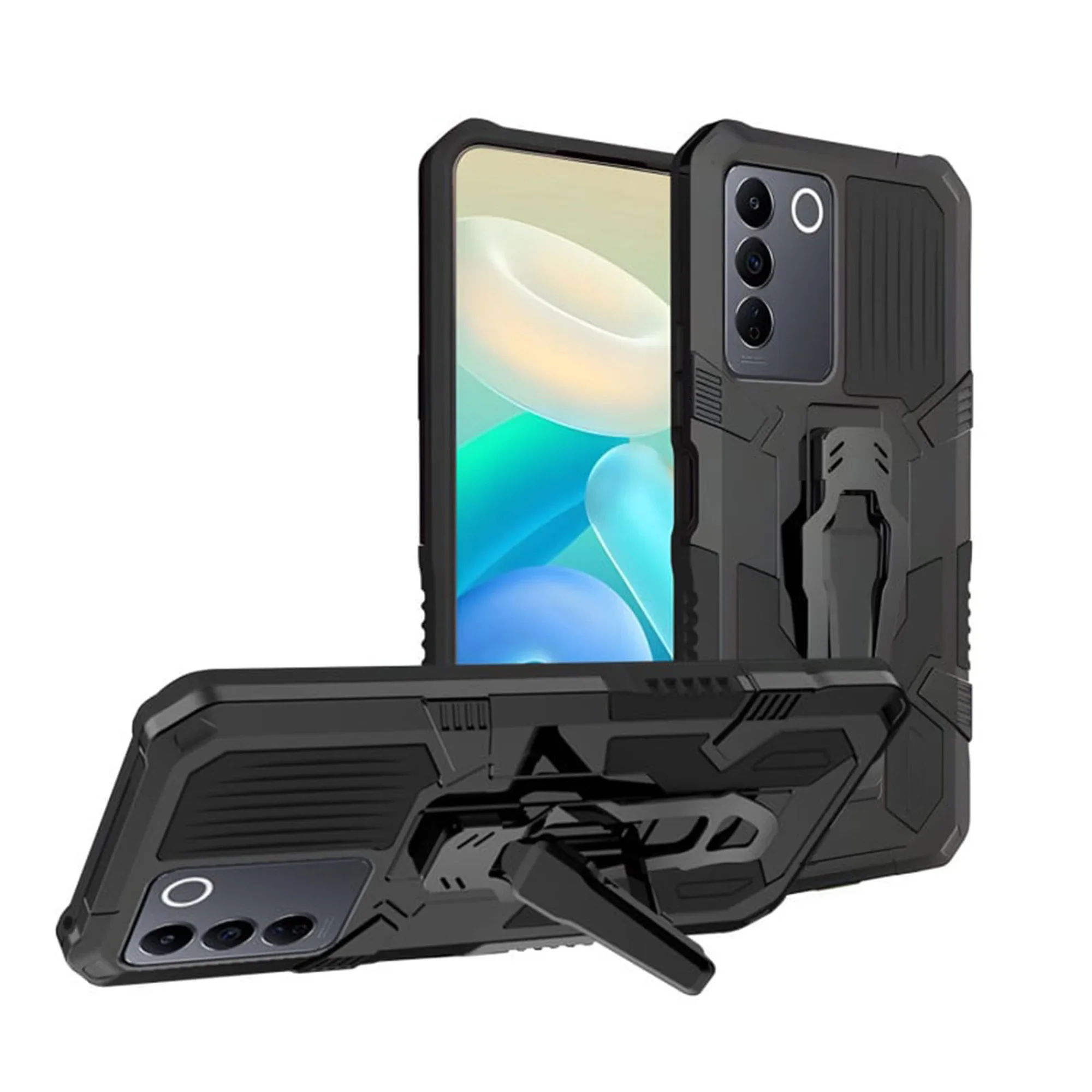 Vaku ® Vivo Y27 Vanguard Military Grade Back Cover