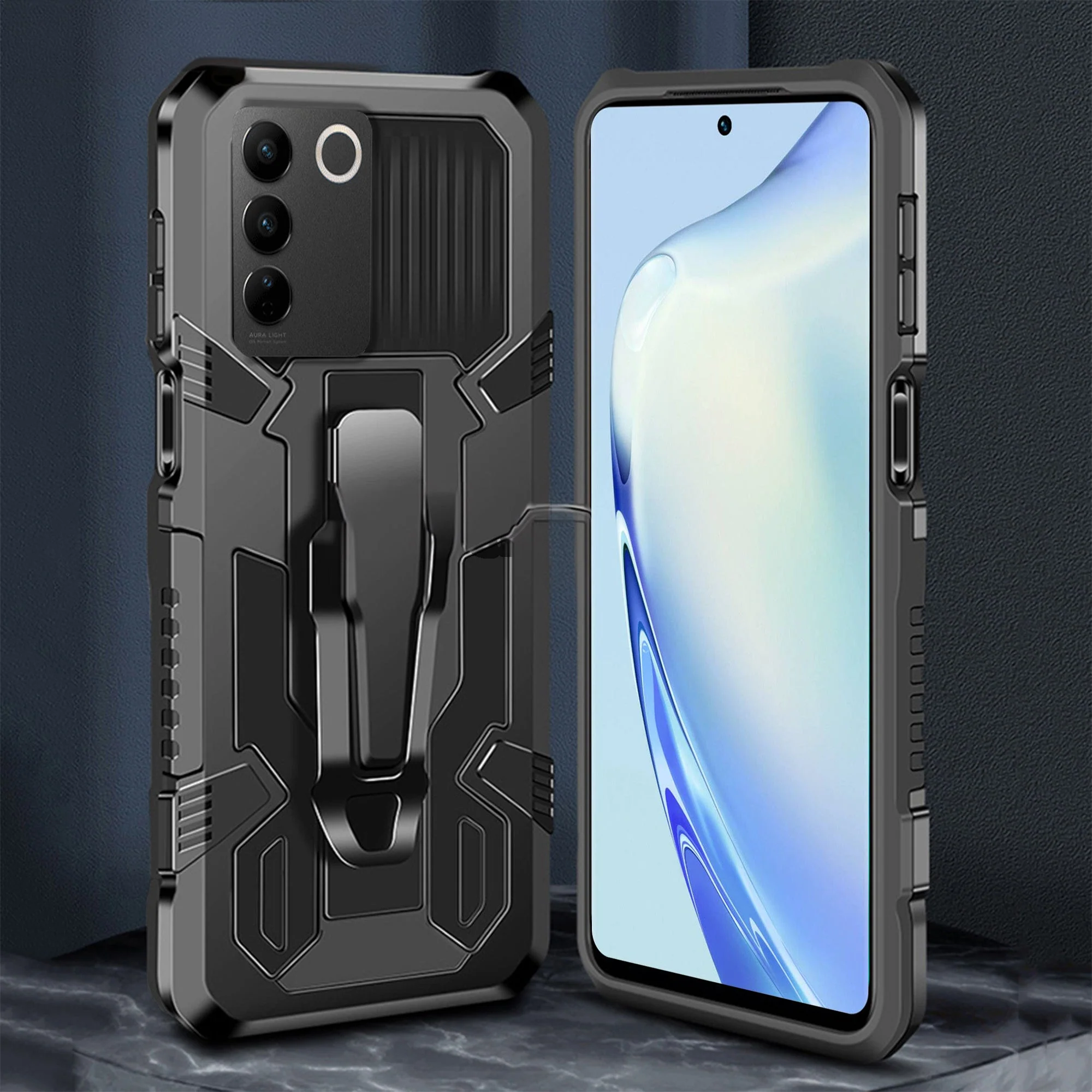 Vaku ® Vivo Y27 Vanguard Military Grade Back Cover - Image 13