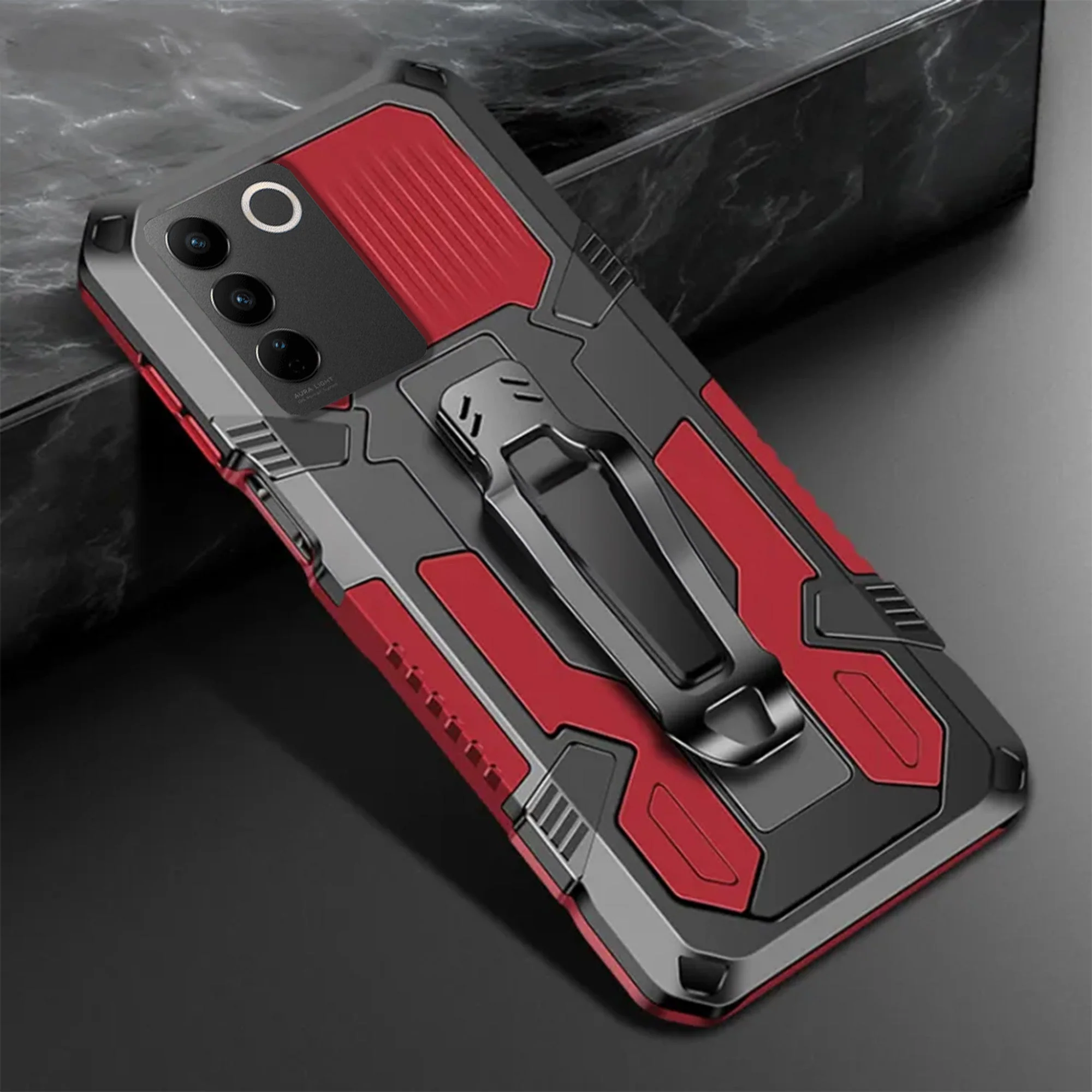 Vaku ® Vivo Y27 Vanguard Military Grade Back Cover - Image 3