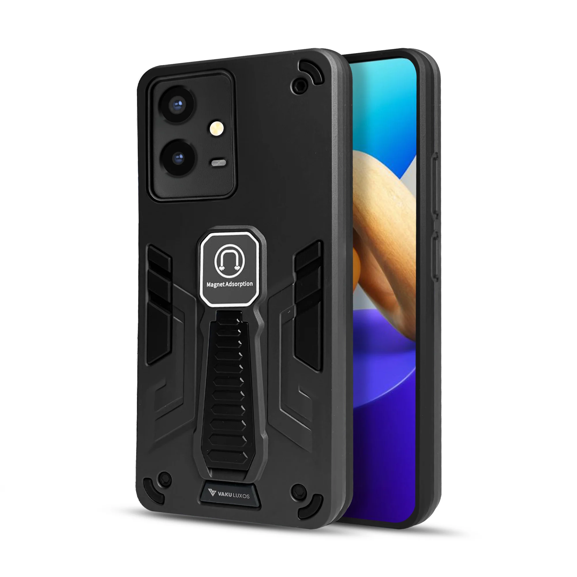 Vaku ® Vivo Y33s 5G Valor Military Grade Shockproof Back Cover