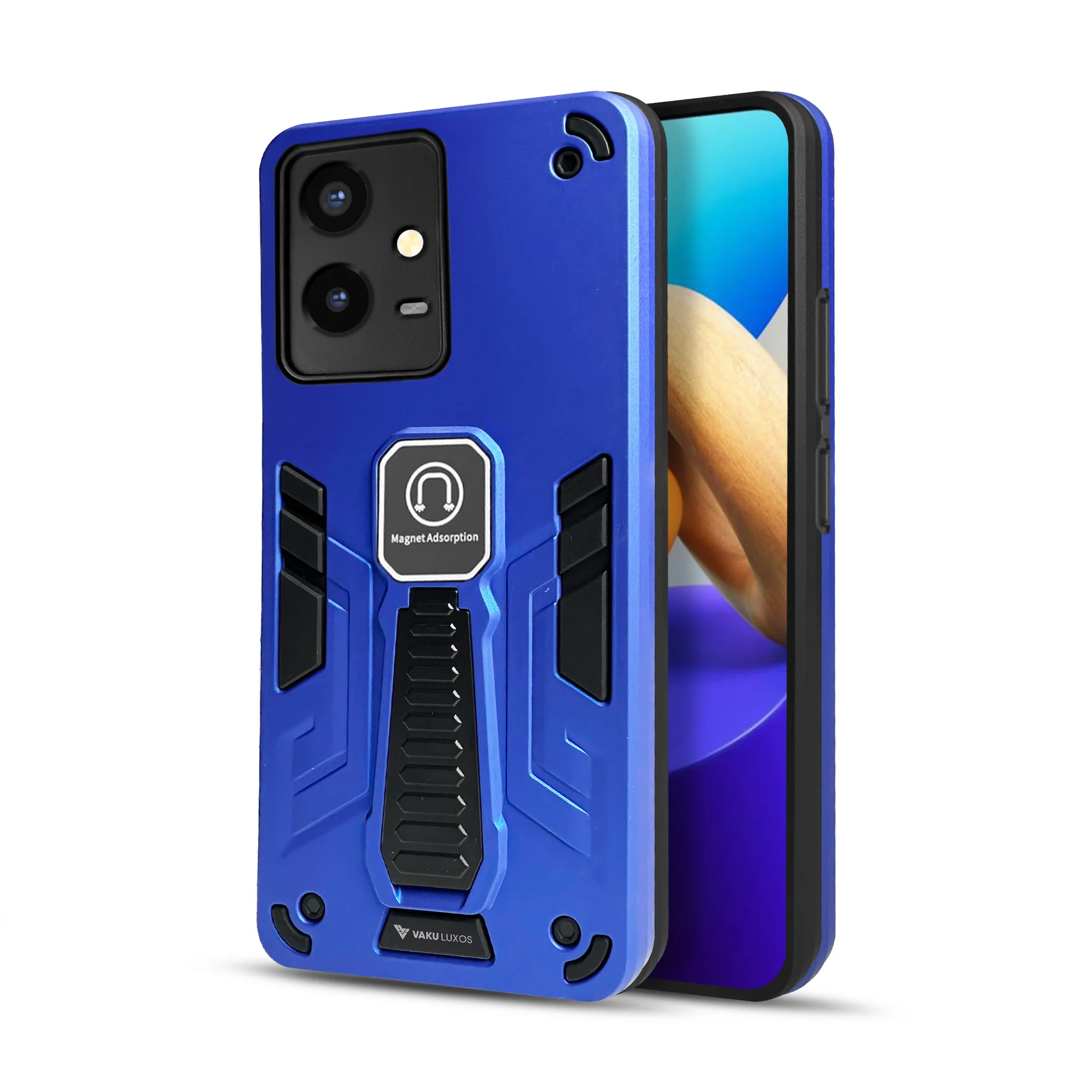 Vaku ® Vivo Y33s 5G Valor Military Grade Shockproof Back Cover - Image 14
