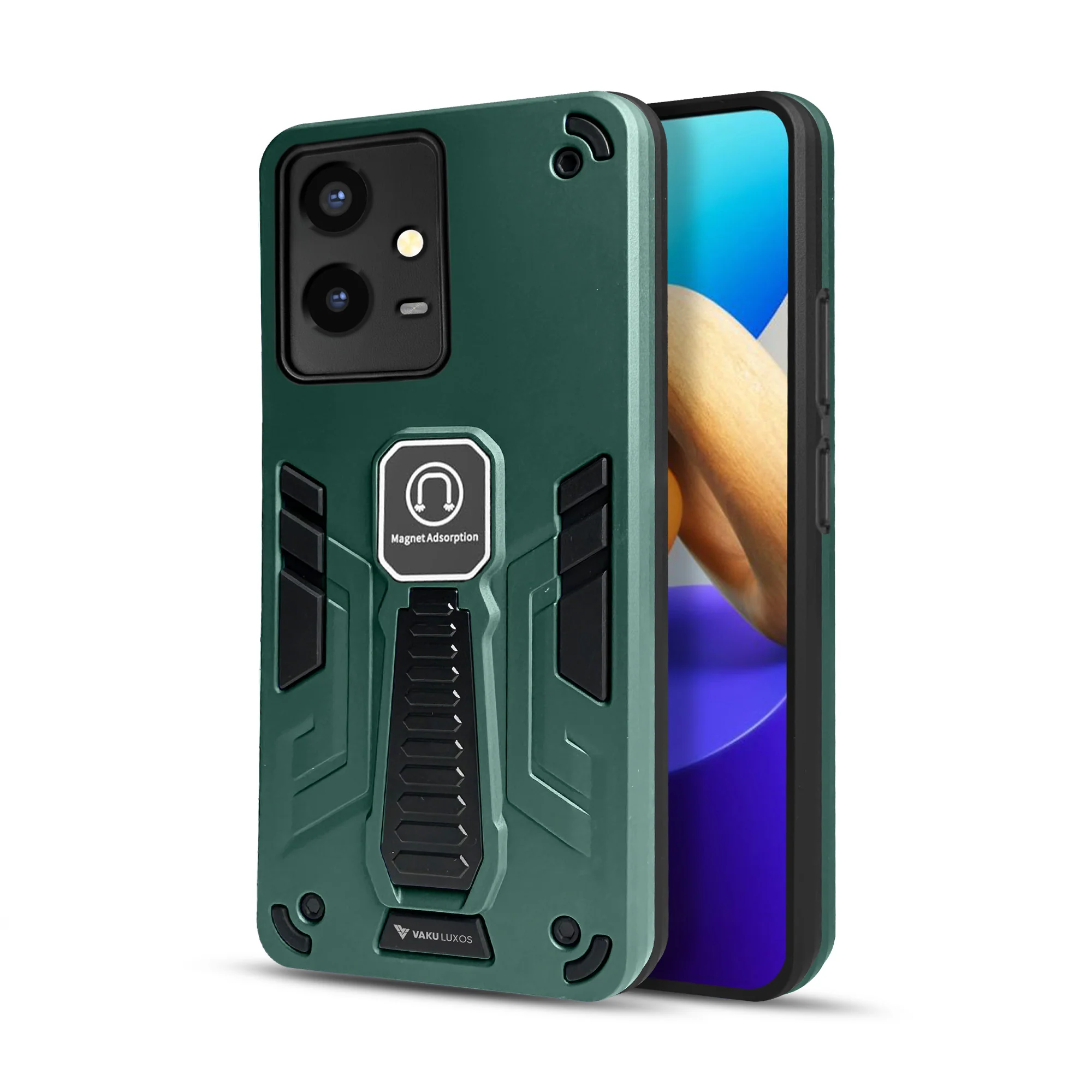 Vaku ® Vivo Y33s 5G Valor Military Grade Shockproof Back Cover - Image 15