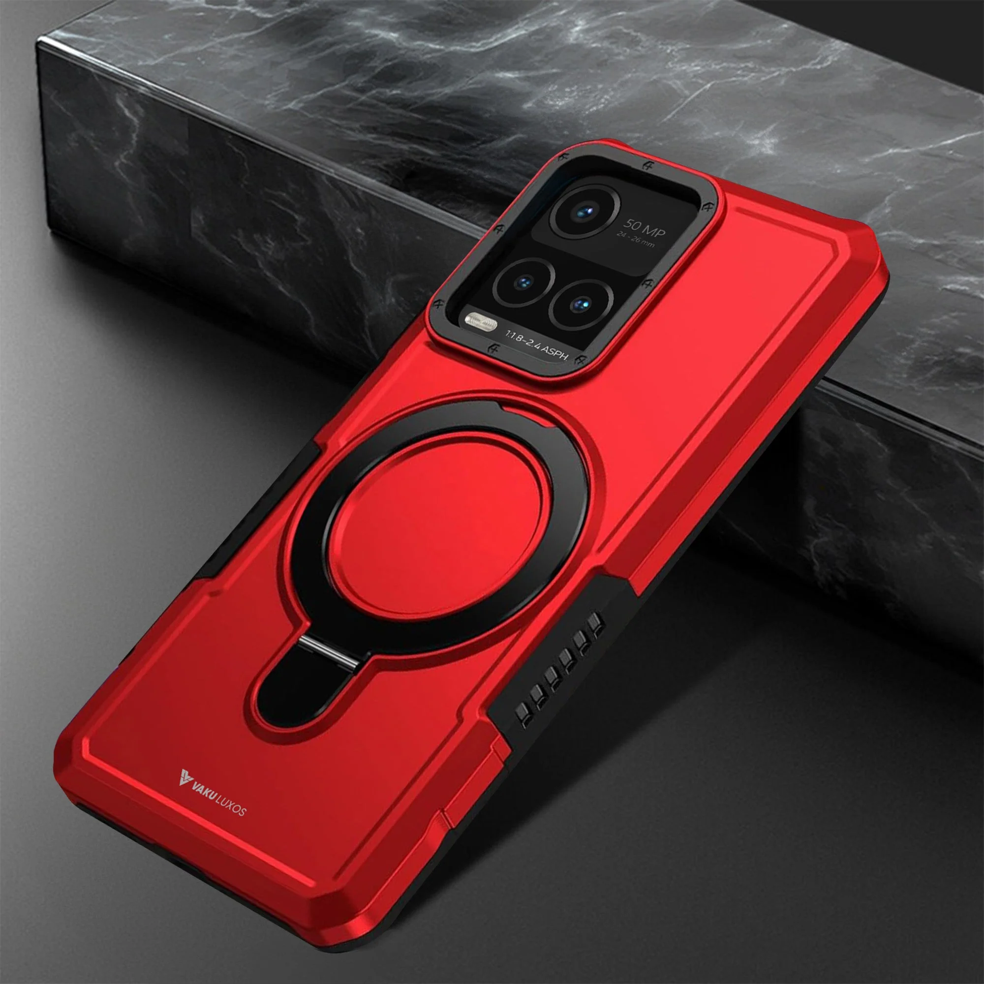 Vaku ® Vivo Y33T Astor Military Grade Armor Protective Back cover - Image 2